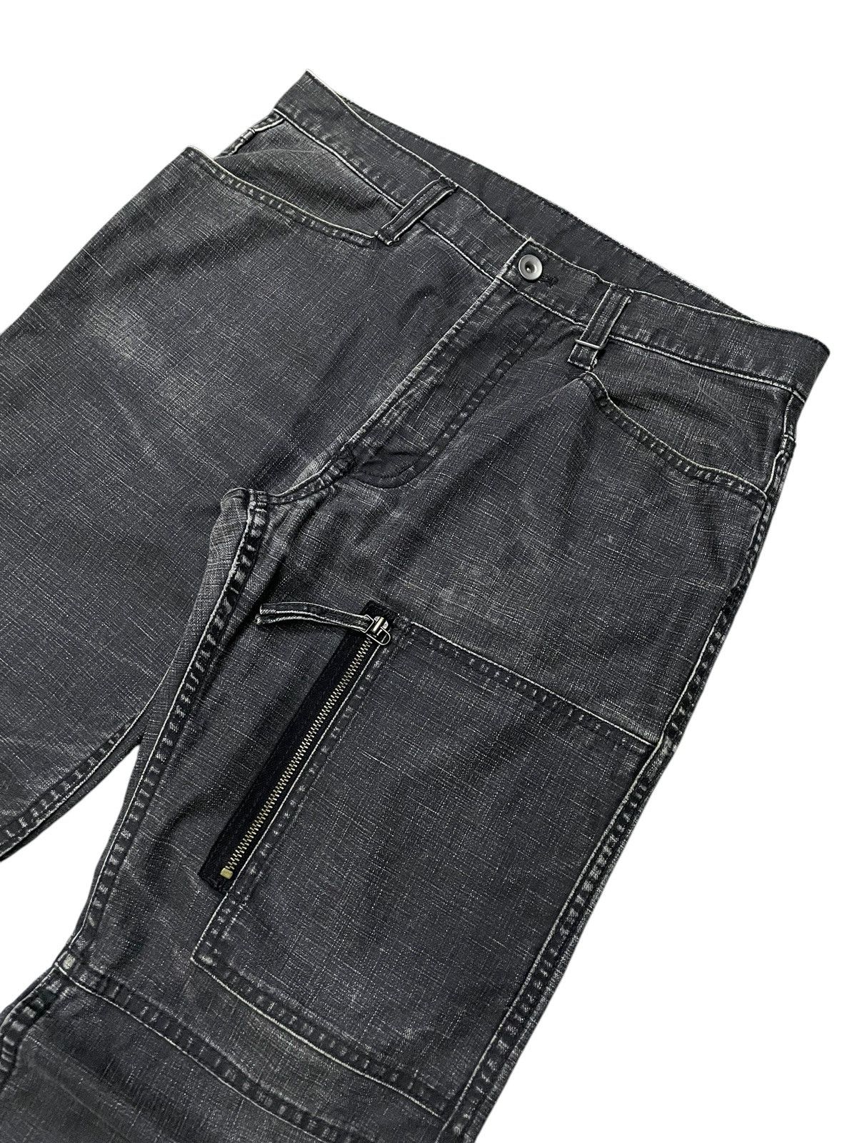 20471120 × Beauty Beast × Nicole Club Nicole Club For Men Japan Zip Up Ankle Flare Pants Size US 32 / EU 48 - 3 Thumbnail