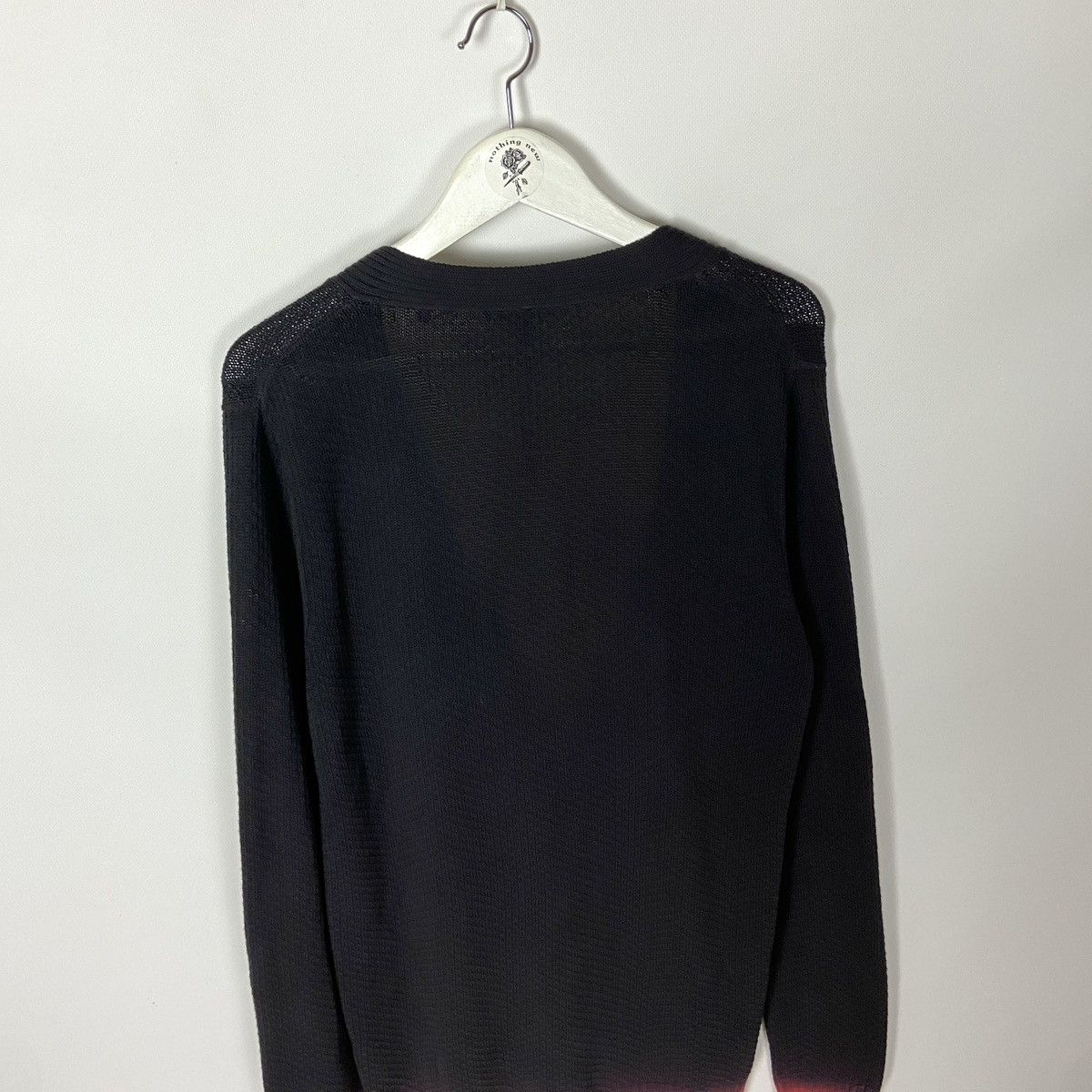 Diesel Vintage 00s Diesel Black Gold radient oversize cardigan y2k Size US M / EU 48-50 / 2 - 2 Thumbnail
