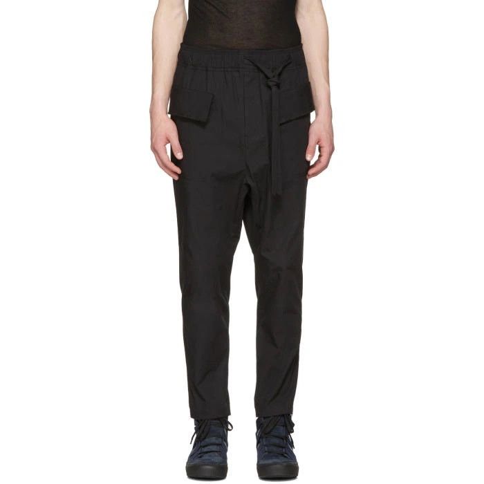 Damir Doma Damir Doma Black Paivi Trousers Size US 30 / EU 46 - 1 Thumbnail