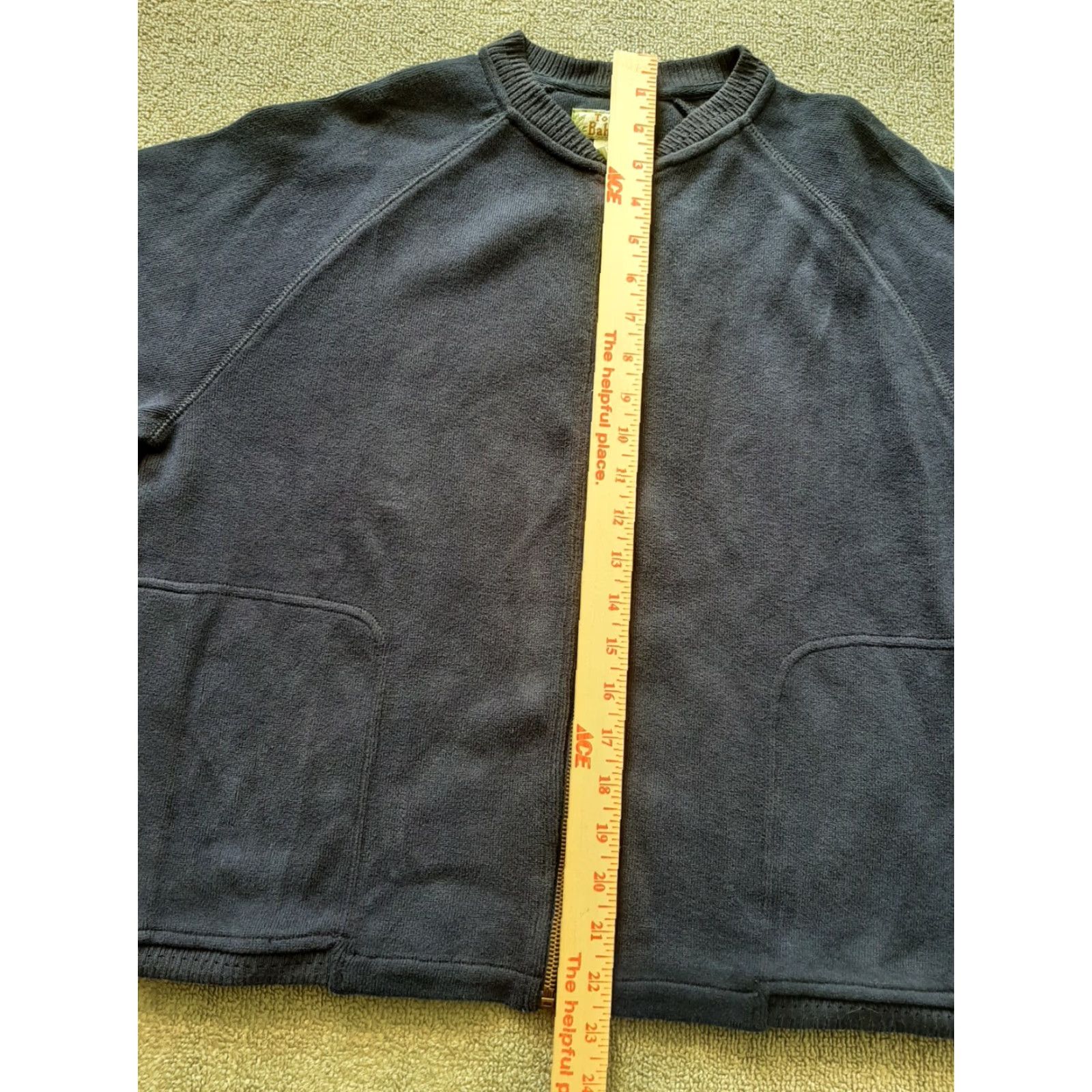 Tommy Bahama Tommy Bahama Women's Sweater Zip Pullover Blue Long Sleeve 2 pocket S Small Casual Activewear Mens Womens Girls Size L / US 10 / IT 46 - 3 Thumbnail