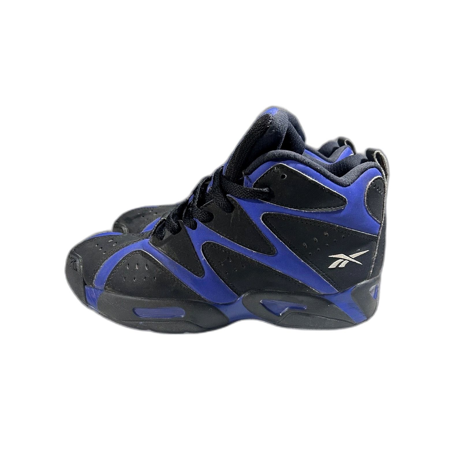 Reebok Reebok Kamikaze I Mid Blue Print Basketball Shoes Mens 7.5 U Size US 7.5 / EU 40-41 - 4 Thumbnail