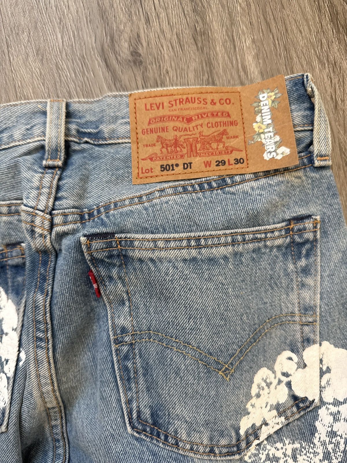 DENIM TEARS Denim Tears Blue Jeans Size US 29 - 3 Thumbnail