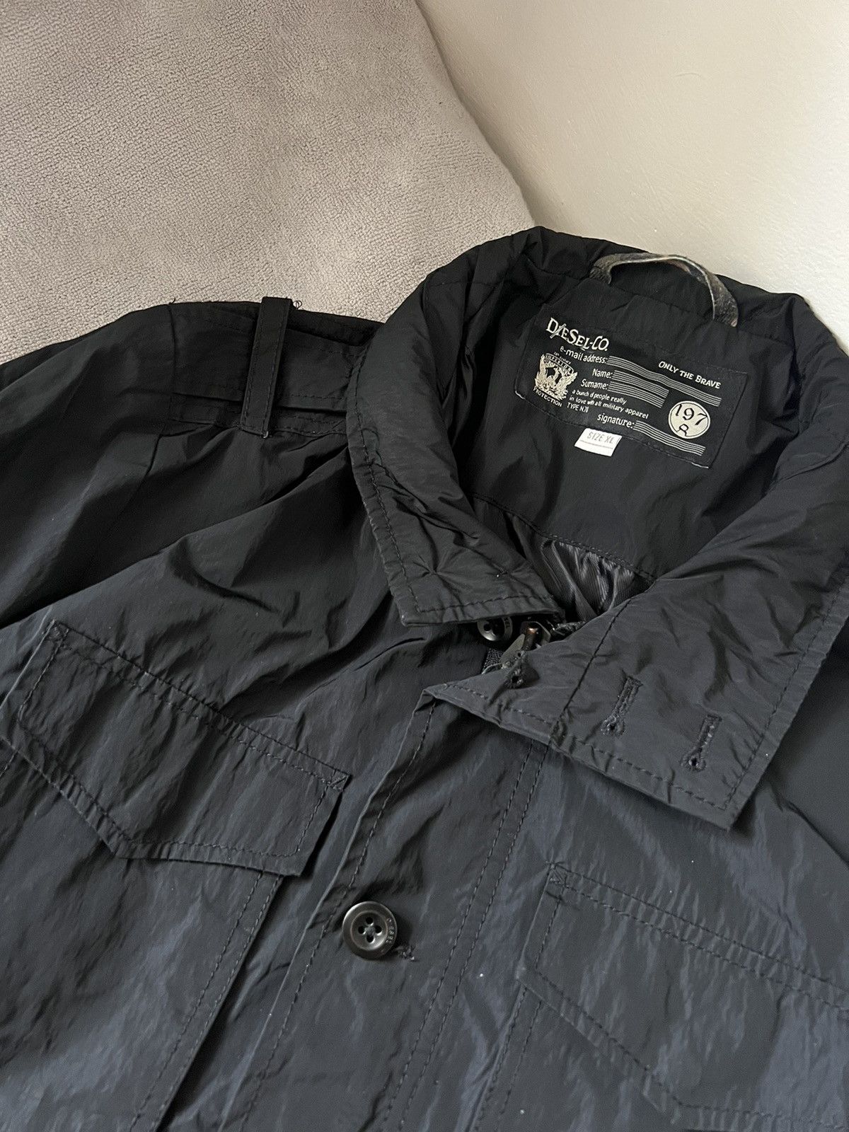Diesel × Japanese Brand × Vintage Diesel vintage japan style jacket nylon avant garde 90s Size US M / EU 48-50 / 2 - 2 Thumbnail