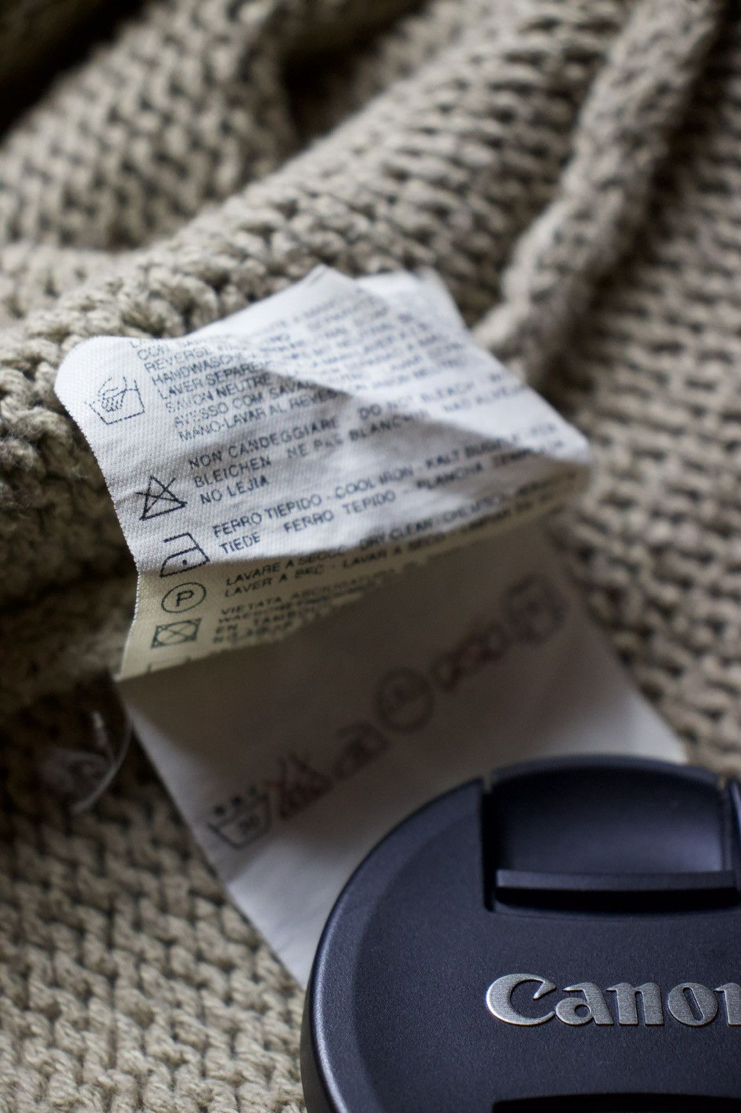 Stone Island Stone Island (Spring / Summer 2001) Beige Knit Pullover Size US L / EU 52-54 / 3 - 19 Thumbnail