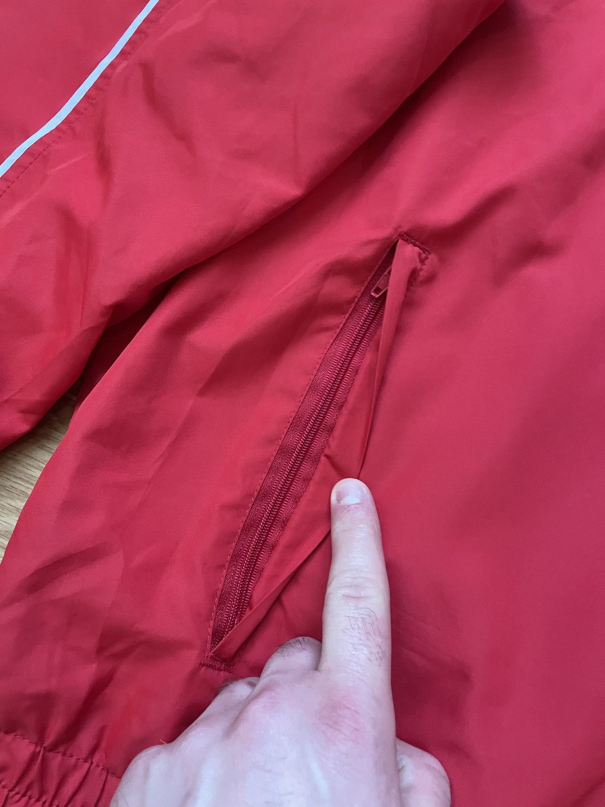 Lotto Sport RODA JC HOLLAND 2000S LOTTO VINTAGE TRACK TOP JACKET RED Size US L / EU 52-54 / 3 - 6 Thumbnail