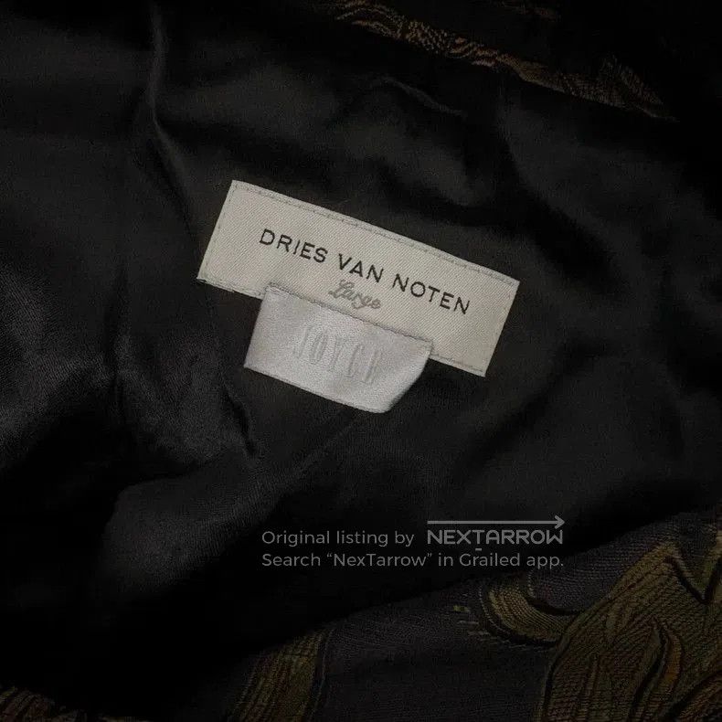 Dries Van Noten Dries Van Noten 2006 Embroidered Coat. Size US L / EU 52-54 / 3 - 3 Thumbnail