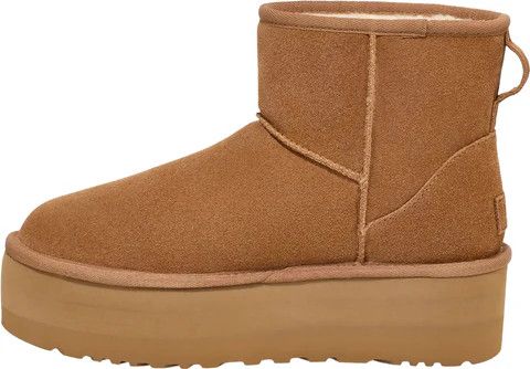 Ugg o1s22i1n0924 Classic Mini Platform Ankle Boots in Brown Size US 9 / IT 39 - 5 Thumbnail