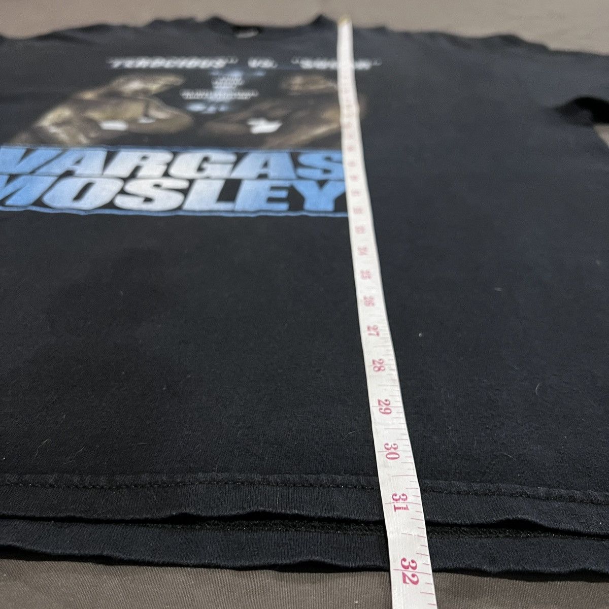 Rap Tees × Vintage Vintage Y2K Shane Mosley vs Fernando Vargas Tee Faded 2XL Size US XXL / EU 58 / 5 - 13 Thumbnail