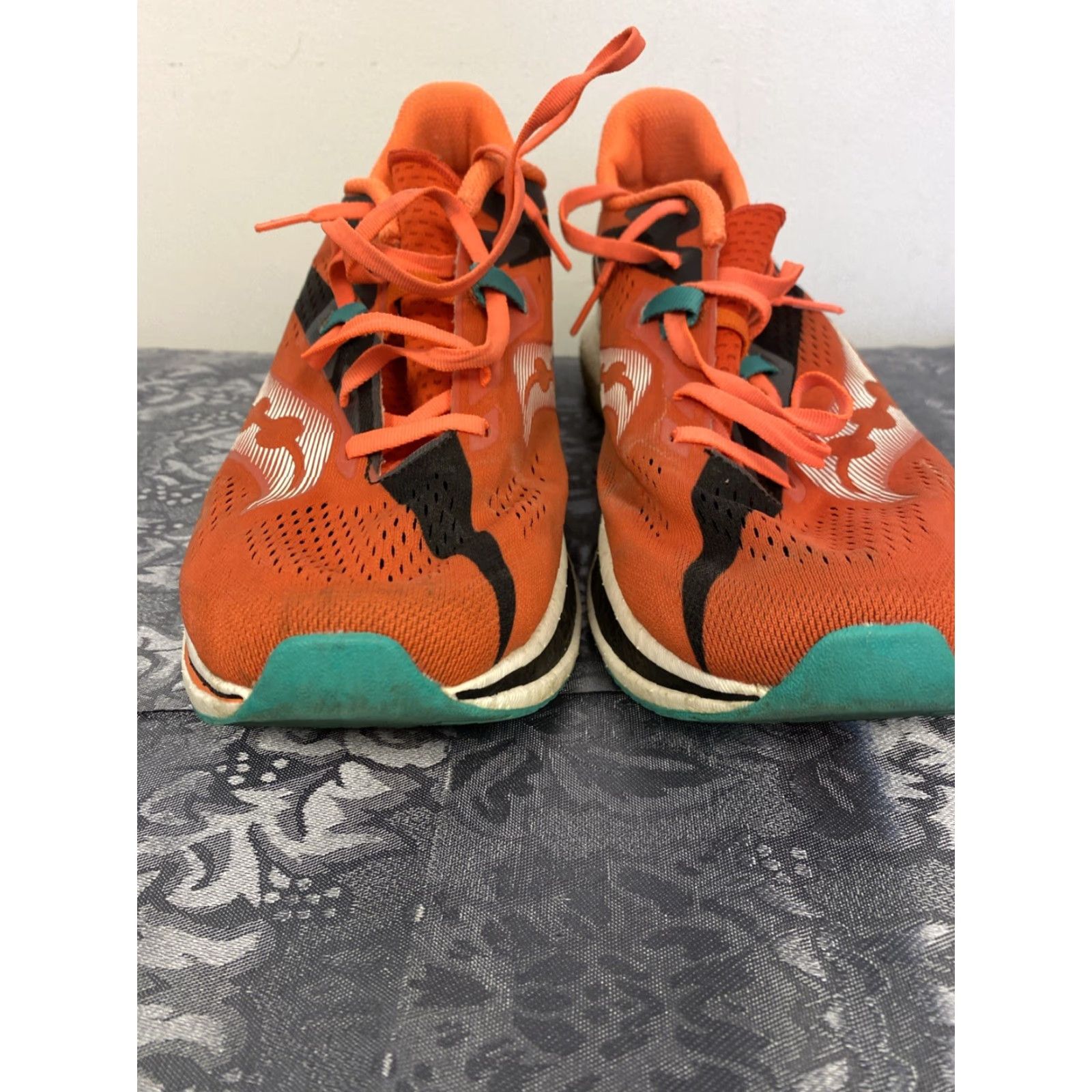 Saucony SAUCONY ENDORPHIN PRO 2 Running Sneakers 11.5 Orange Scarlet Men's Athletic Low Top S20687 Performance Size US 11 / EU 44 - 2 Thumbnail