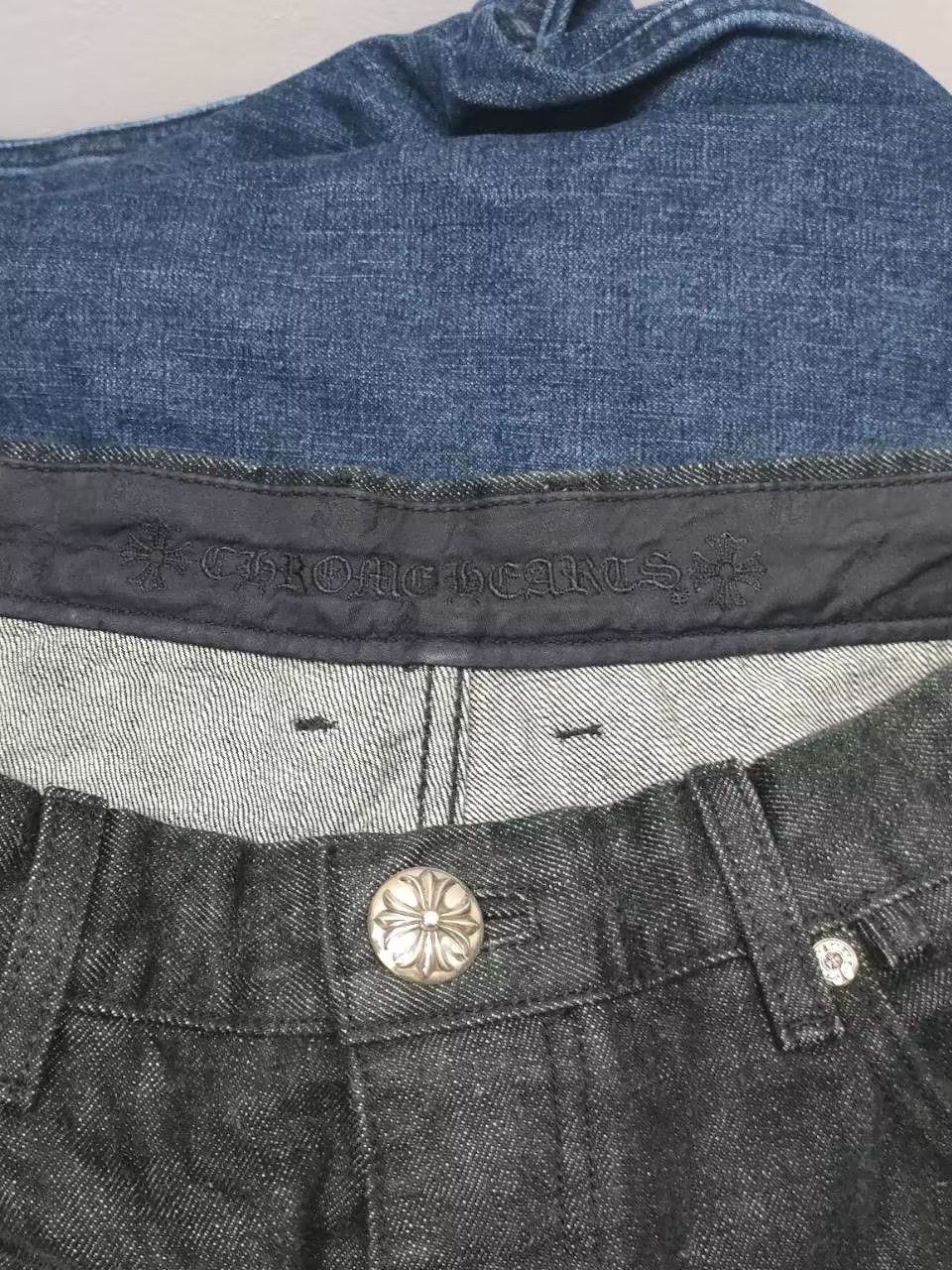 Chrome Hearts Chrome Hearts Black Star Patch Flame Knee Cargo Pants Size US 34 / EU 50 - 6 Thumbnail