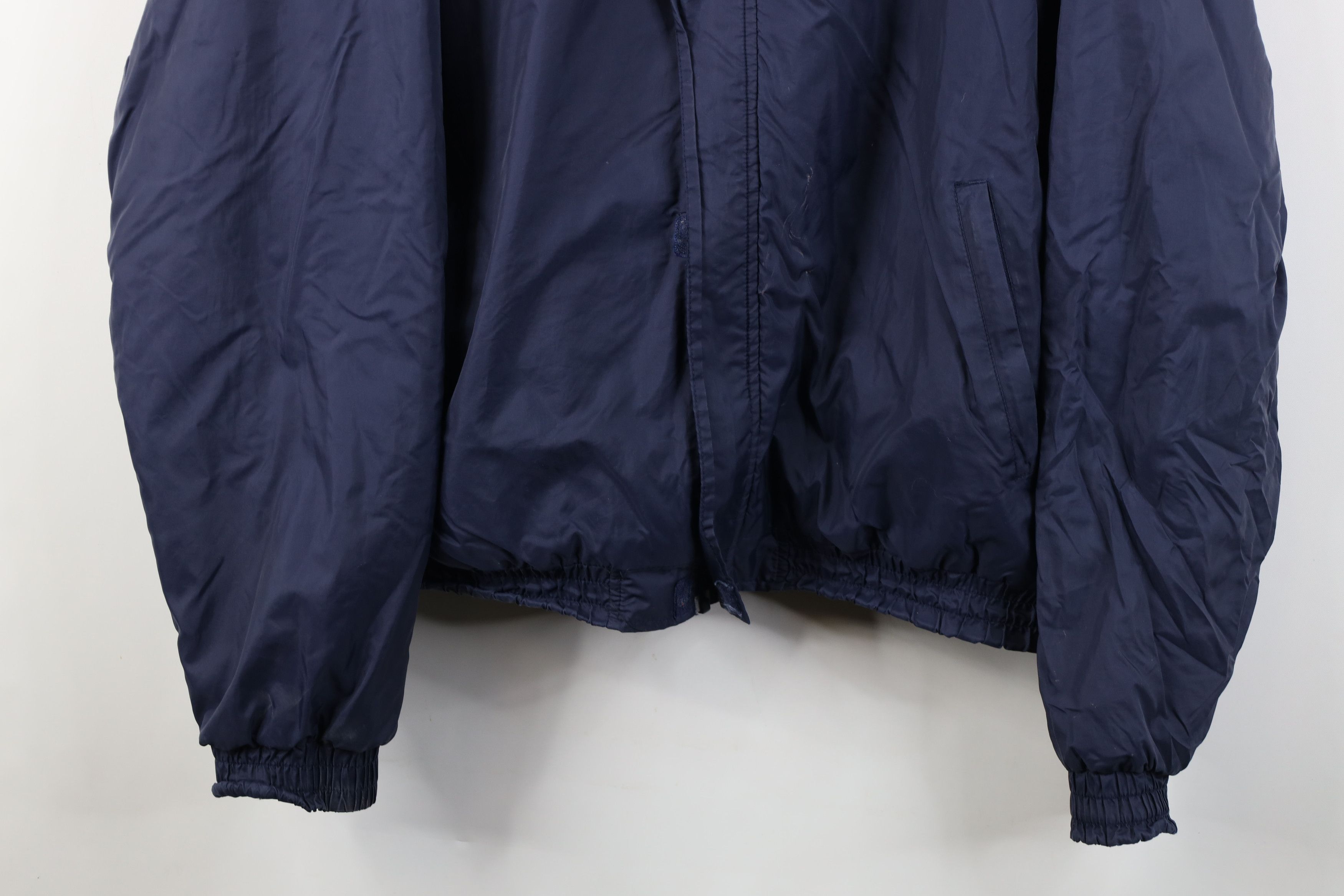 Vintage Vintage 90s Lined Harvard University Full Zip Jacket Blue Size US XXL / EU 58 / 5 - 3 Thumbnail