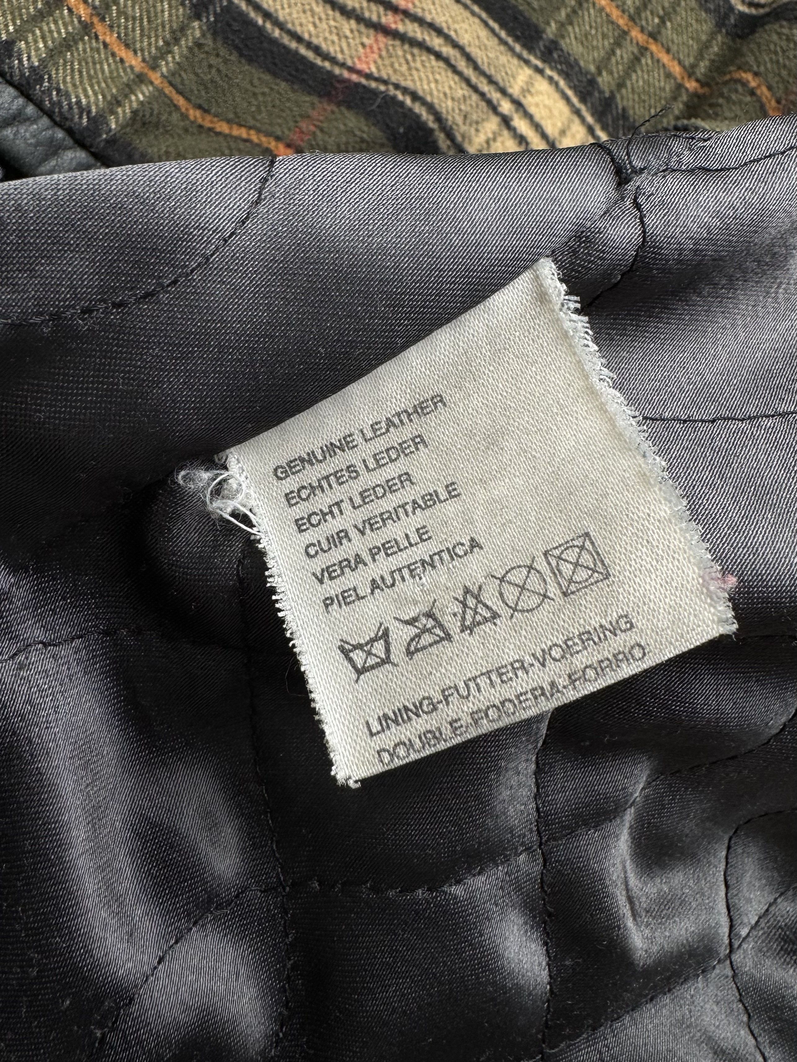 Vintage Vintage Heavy Leather Jacket B8(V406)E2 Size US XXL / EU 58 / 5 - 7 Thumbnail