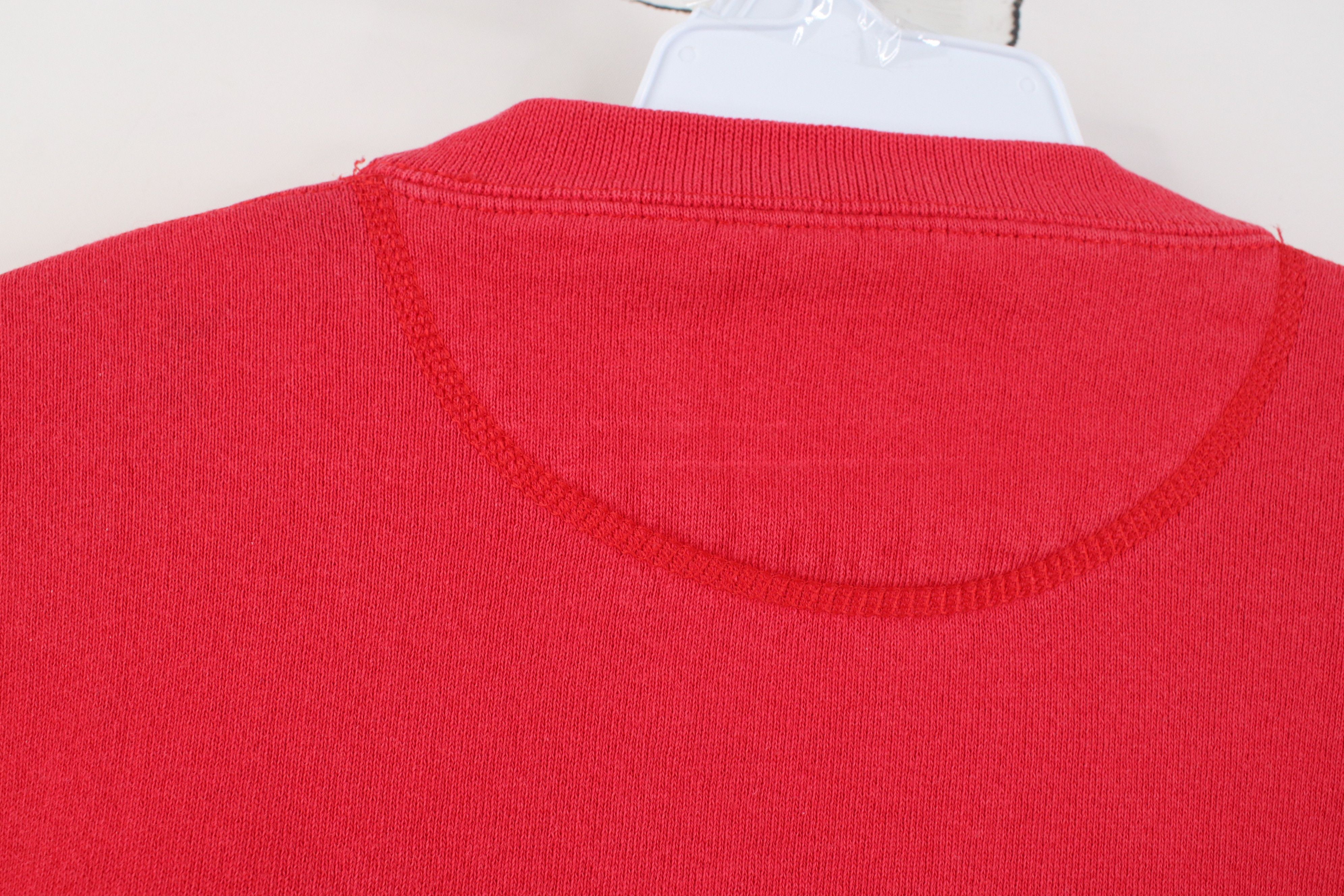 Vintage Vintage 90s Champps Michigan Crewneck Sweatshirt Red USA Size US XL / EU 56 / 4 - 12 Thumbnail