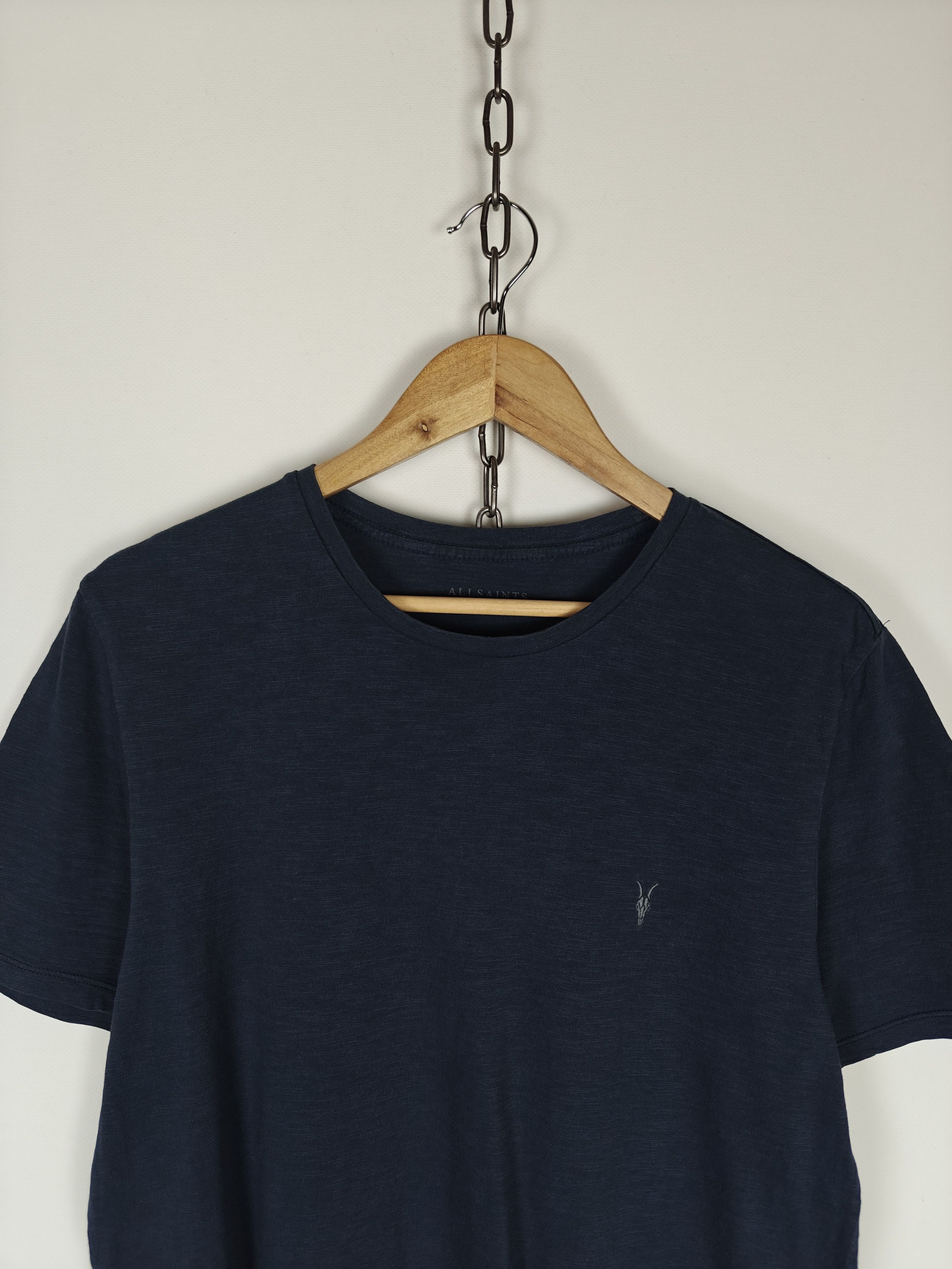 Allsaints Allsaints Soul Crew T-Shirt Blue Tee size L Size US L / EU 52-54 / 3 - 2 Thumbnail