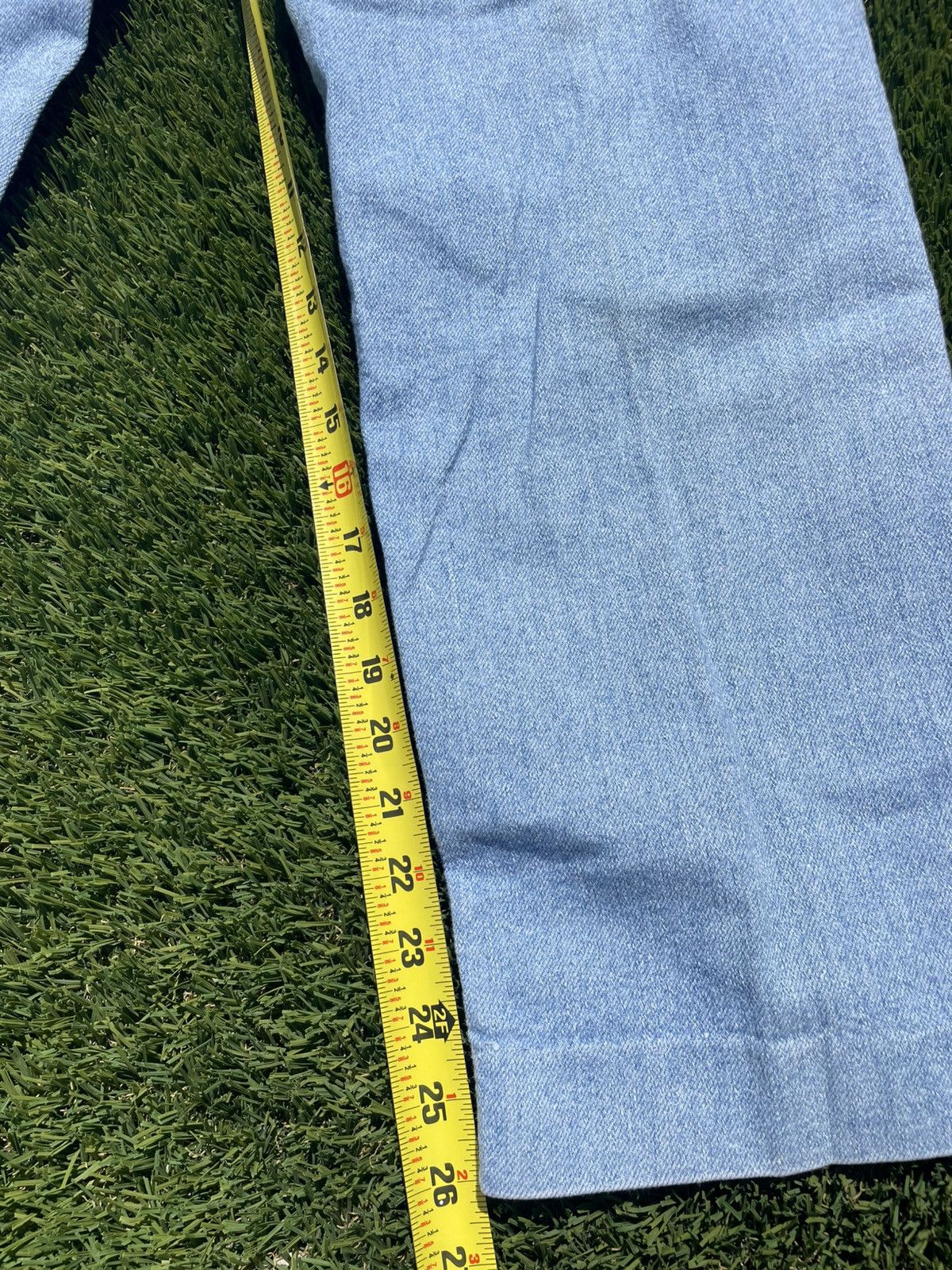 Levi's Vintage Clothing Vintage 80s Levi’s silver metal jeans Size US 37 - 9 Thumbnail
