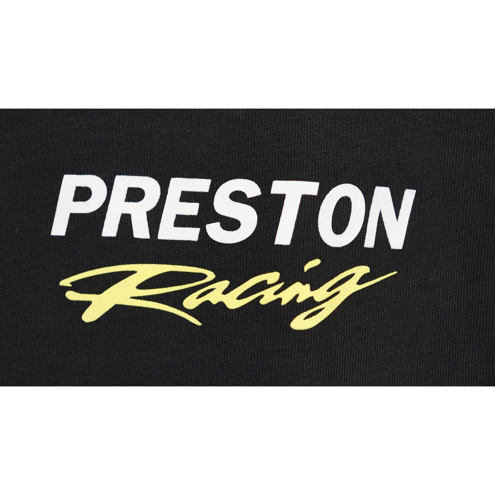 Heron Preston o1rshd1 Preston Racing Short Sleeve T-Shirt in Black White Size US L / EU 52-54 / 3 - 4 Thumbnail
