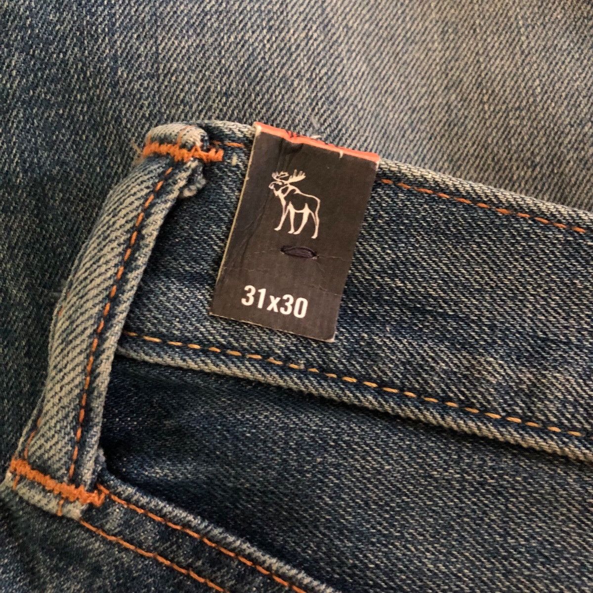 Abercrombie & Fitch Vintage Abercrombie and Fitch Distressed Womenswear Denim Size 33" - 15 Thumbnail