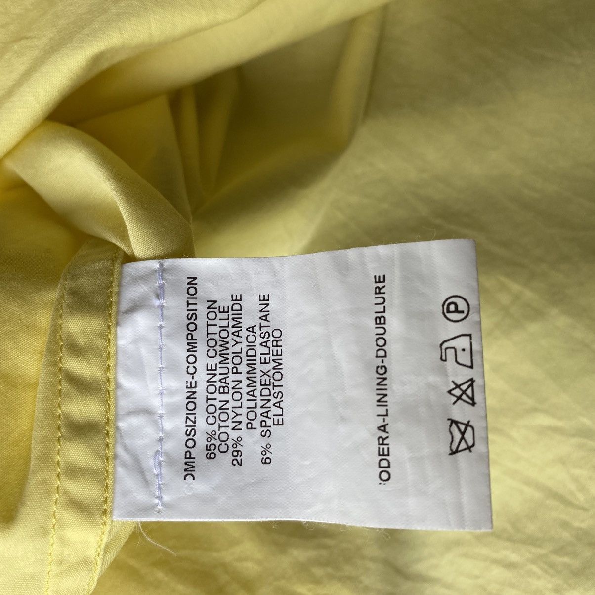 Yves Saint Laurent Yves Saint Laurent Yellow Sleeveless Tie-Front Blouse Size S / US 4 / IT 40 - 16 Thumbnail