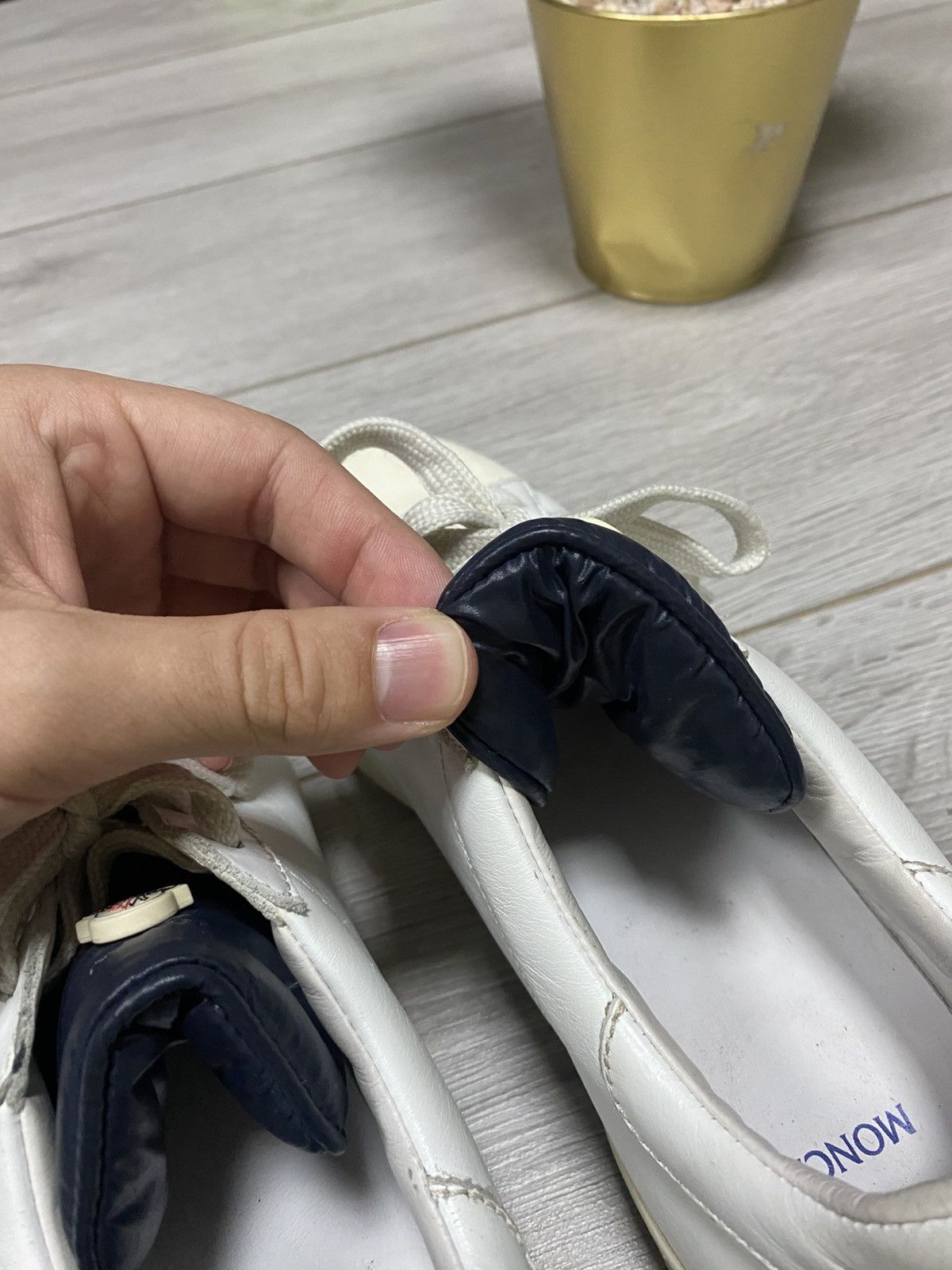 Moncler Moncler vintage Mr.Moncler leather sneakers Size US 7.5 / EU 40-41 - 6 Thumbnail