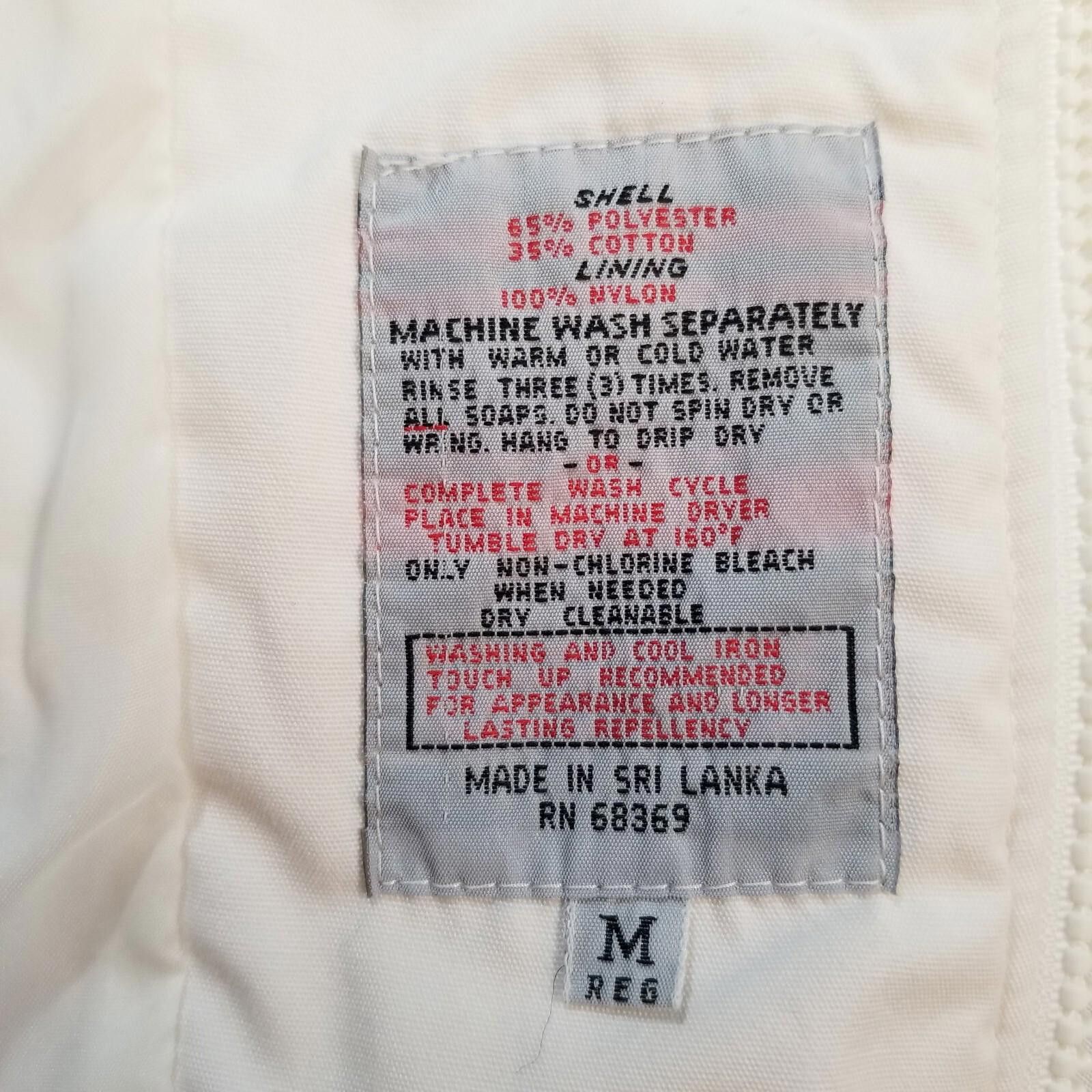 London Fog London Towne Medium White Bomber Jacket - Fast Shipping Size M / US 6-8 / IT 42-44 - 4 Thumbnail