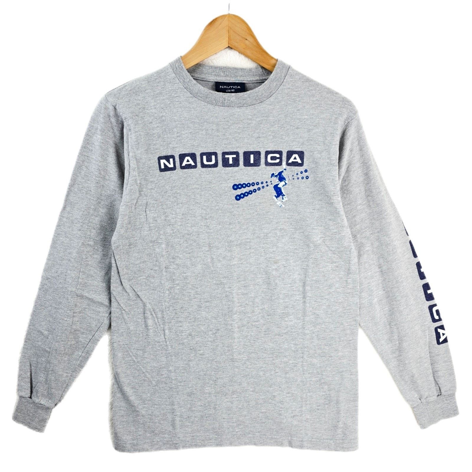 Nautica Vintage Nautica Shirt Mens Small Long Sleeve Skater Grunge Size US S / EU 44-46 / 1 - 1 Thumbnail
