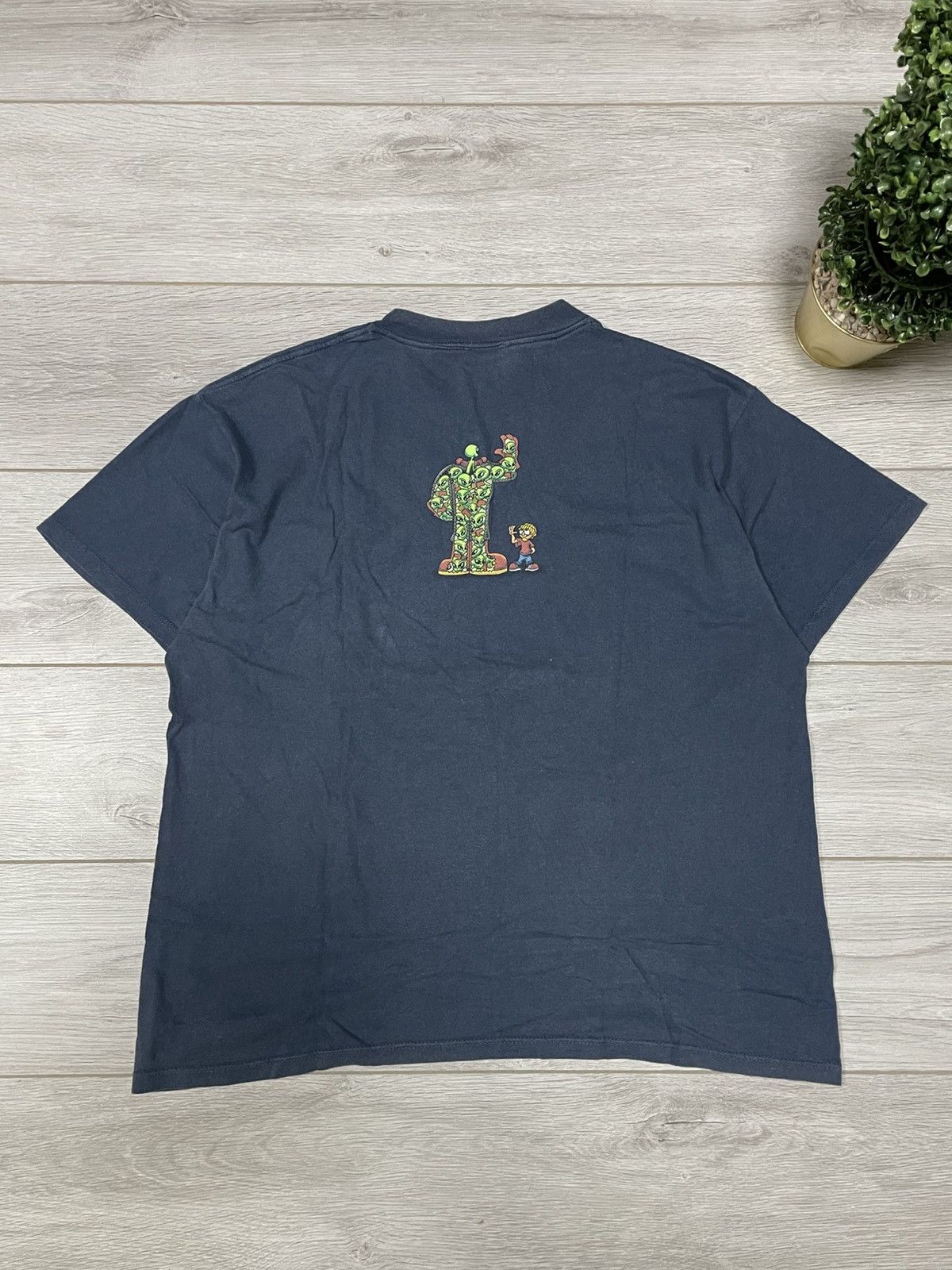 Vintage Alien Nation tee fun humor USA tee t-shirt martian Size US XL / EU 56 / 4 - 2 Thumbnail