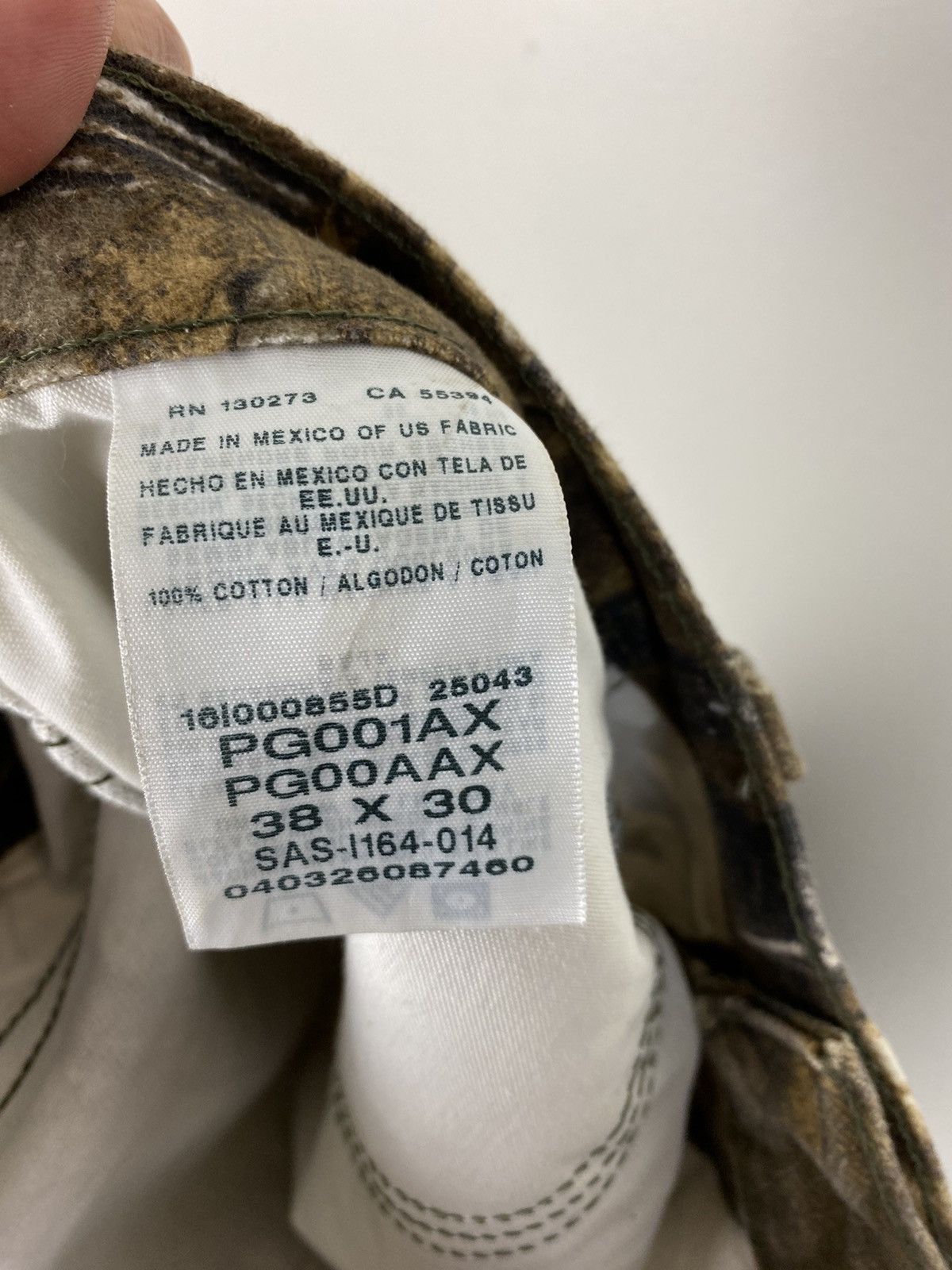 Vintage Vintage Wrangler Pro Gear Realtree Camo Pants y2k rare Size US 38 / EU 54 - 8 Thumbnail
