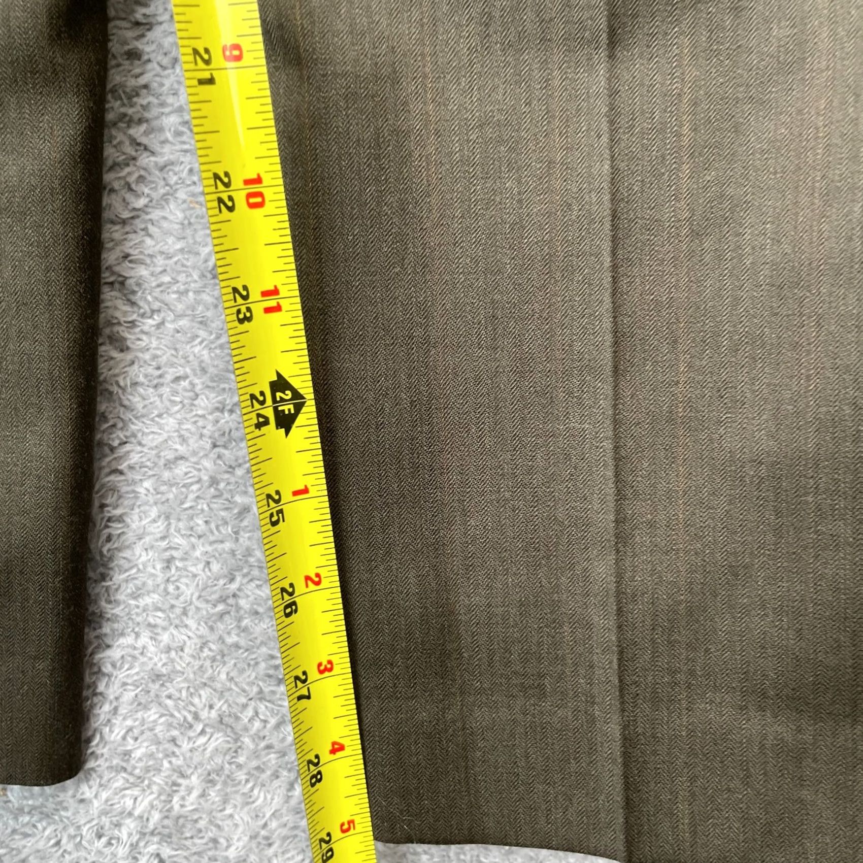 Jones New York VINTAGE Jones New York Pants Womens 10 Green Wool Straight Leg Dress Pants Boys? Size 28" / US 6 / IT 42 - 7 Thumbnail