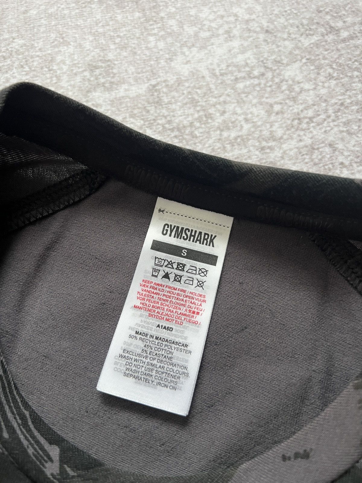 Gymshark Gymshark Onyx V5 5.0 compression T-Shirt (S) Size US S / EU 44-46 / 1 - 7 Thumbnail