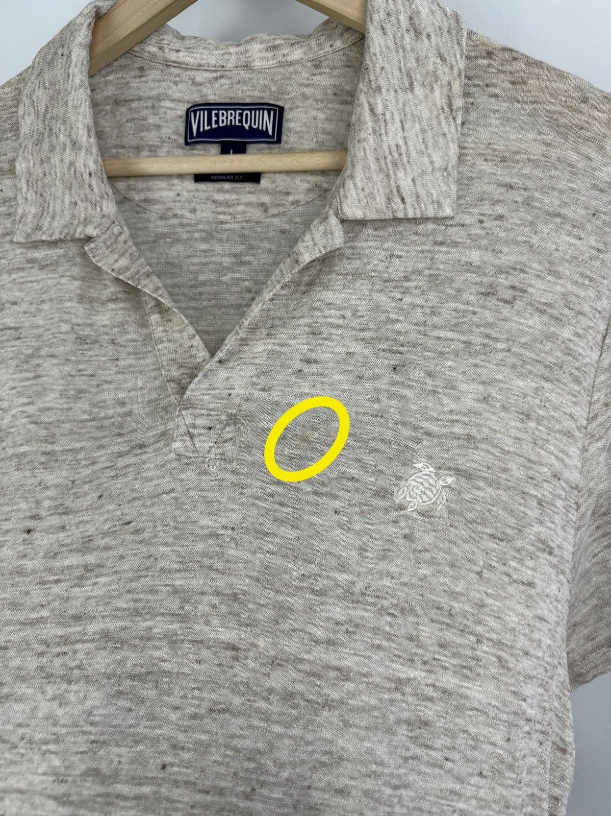 Vilebrequin 🇫🇷 Vilebrequin Linen Luxury Regular Fit Polo T-Shirt Rare Size US L / EU 52-54 / 3 - 8 Thumbnail