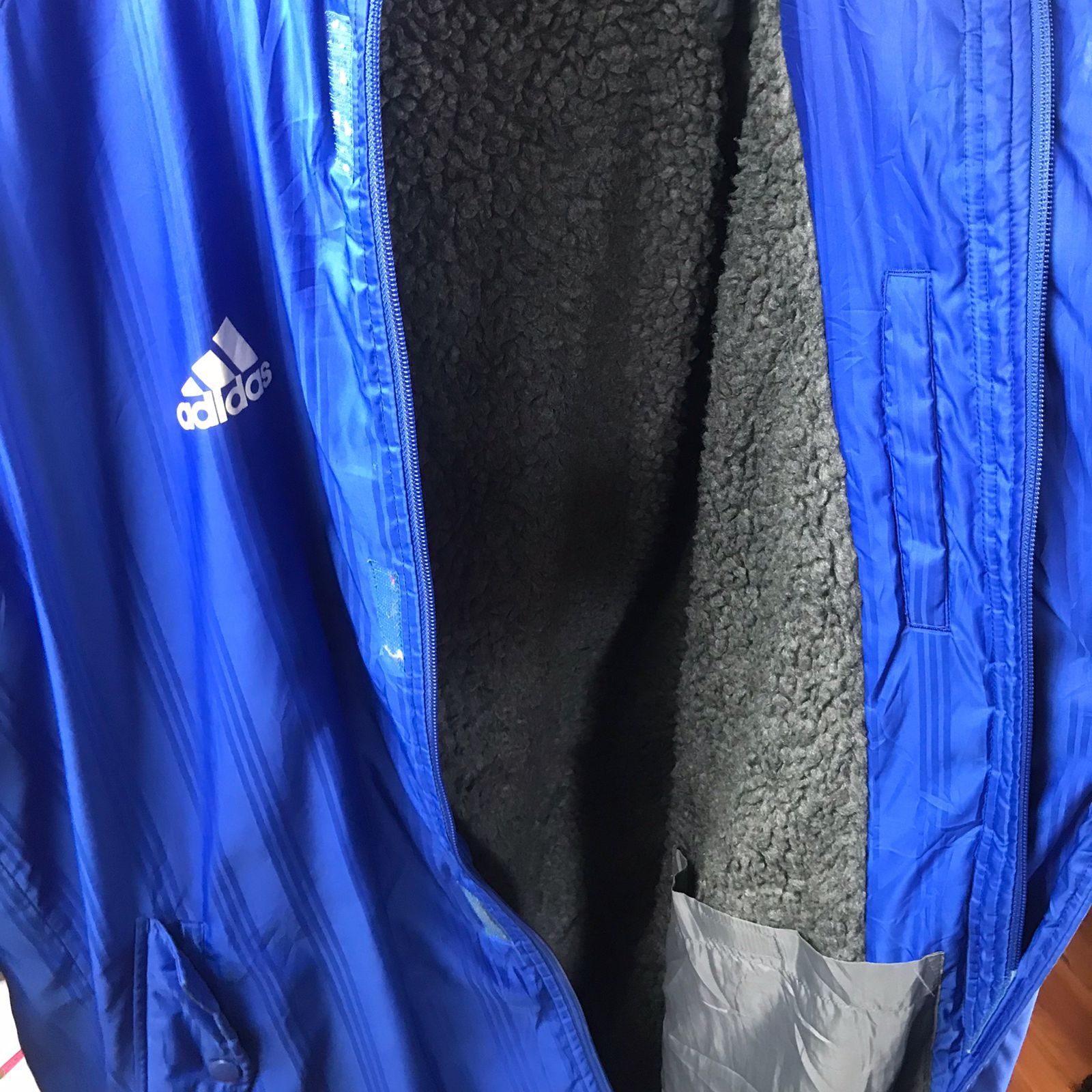 Adidas ADIDAS OVERCOAT BLUE TAPPED Size US XL / EU 56 / 4 - 5 Thumbnail