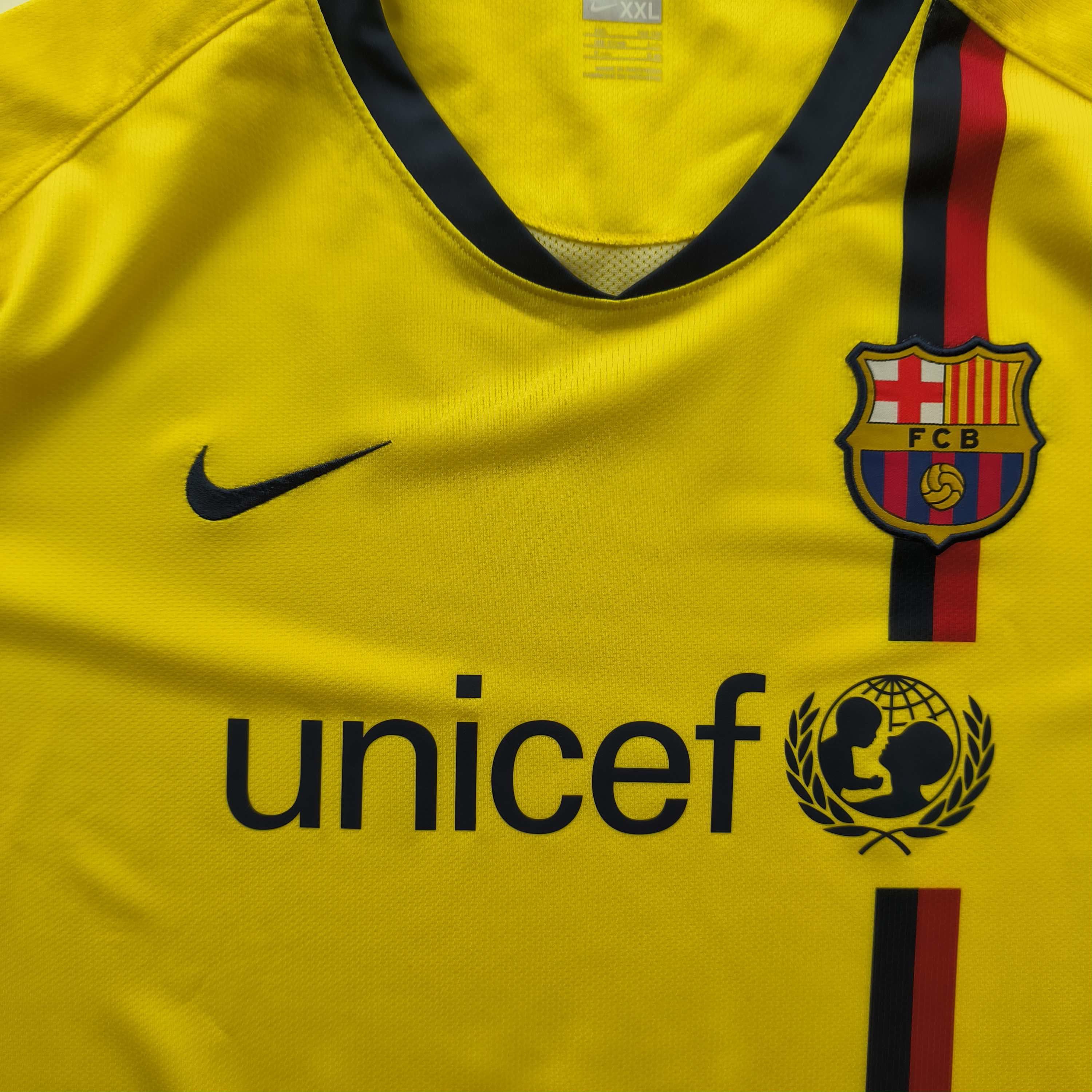 Nike Barcelona 2008-09 Nike away Player Issue football jersey XXL Size US XXL / EU 58 / 5 - 4 Thumbnail