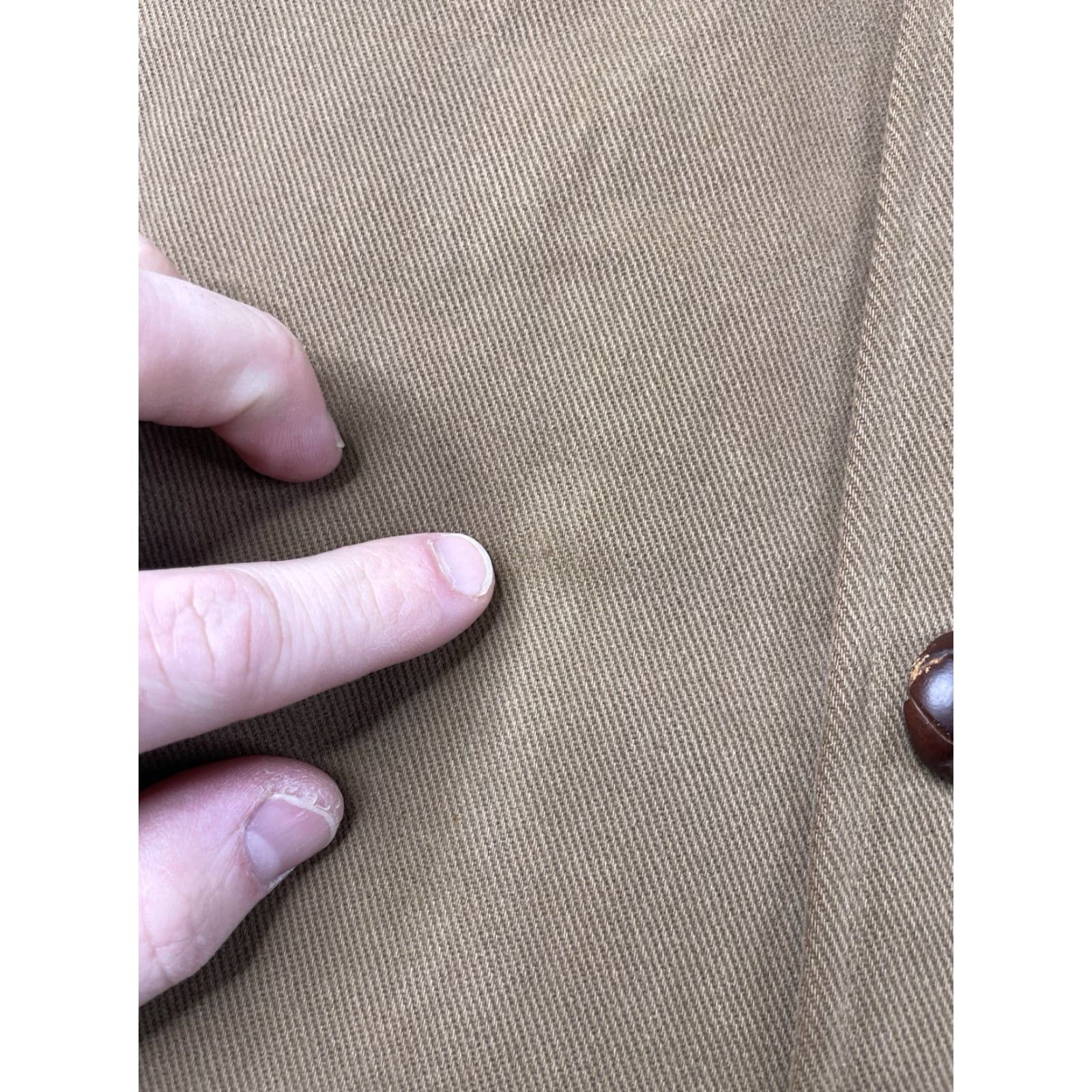 Brooks Brothers Brooks Brothers Loro Piana Rain System Chore Coat Jacket Mens 2XL Tan Cotton Twill Corduroy Coat Mens Regular Jacket Size US XXL / EU 58 / 5 - 7 Thumbnail