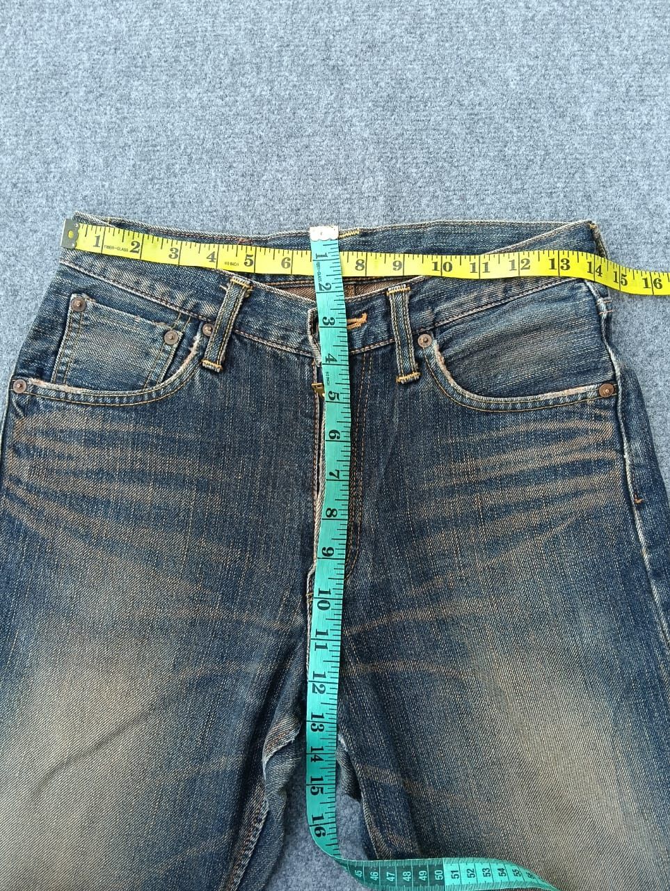 Edwin Edwin 505ZX Vintage Wide Leg Jeans with Selvedge. Size US 28 / EU 44 - 3 Thumbnail
