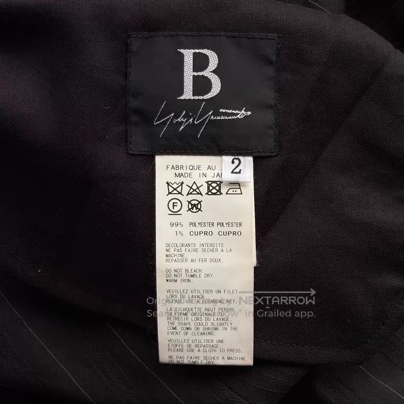 Yohji Yamamoto Yohji Yamamoto size 2 17 SS striped wide leg shorts Size US 28 / EU 44 - 5 Thumbnail