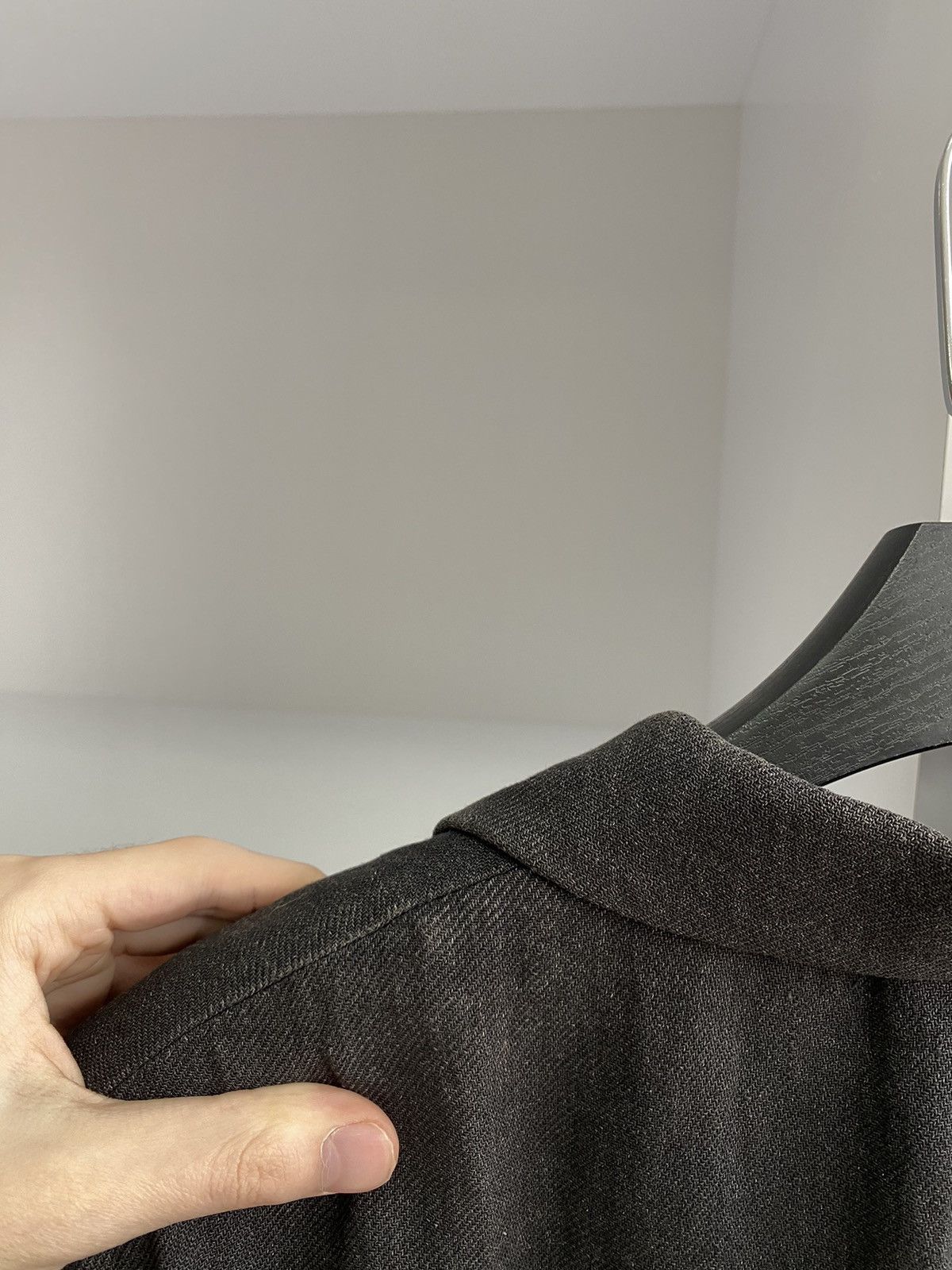Designer × Jil Sander × Vintage Vintage Jil Sander Women’s Luxury Designer Grey Blazer Size L / US 10 / IT 46 - 15 Thumbnail
