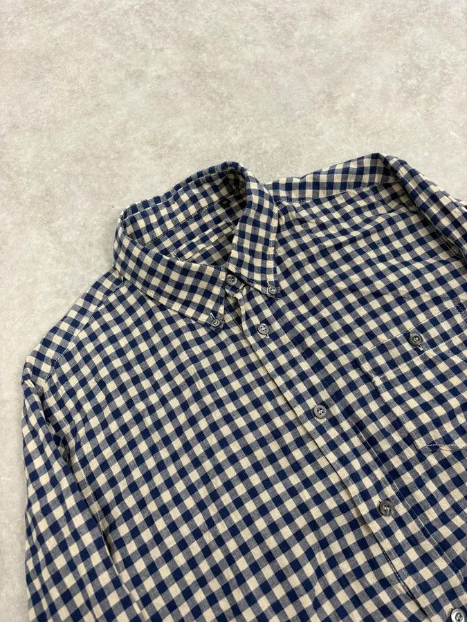 Prada 2000s Prada Blue & White Checkered Shirt Size US M / EU 48-50 / 2 - 5 Thumbnail