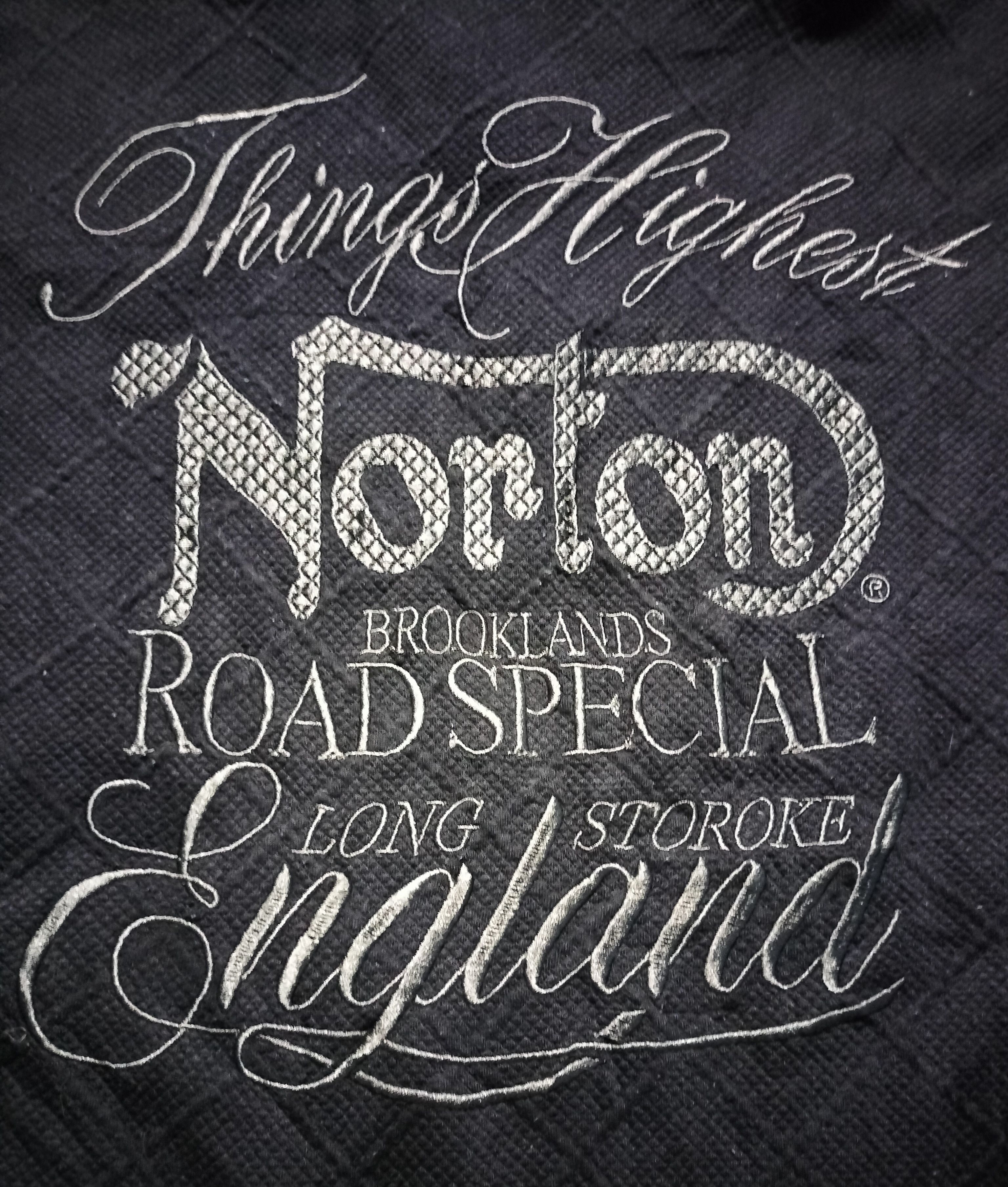 Norton vintage NORTON ENGLAND shirt big logo embroidery Size US M / EU 48-50 / 2 - 6 Thumbnail