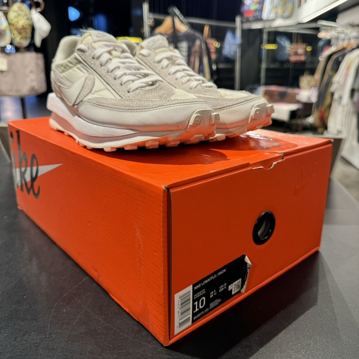 Nike × Sacai Nike Sacai LD Waffle White Nylon Size US 10 / EU 43 - 3 Thumbnail