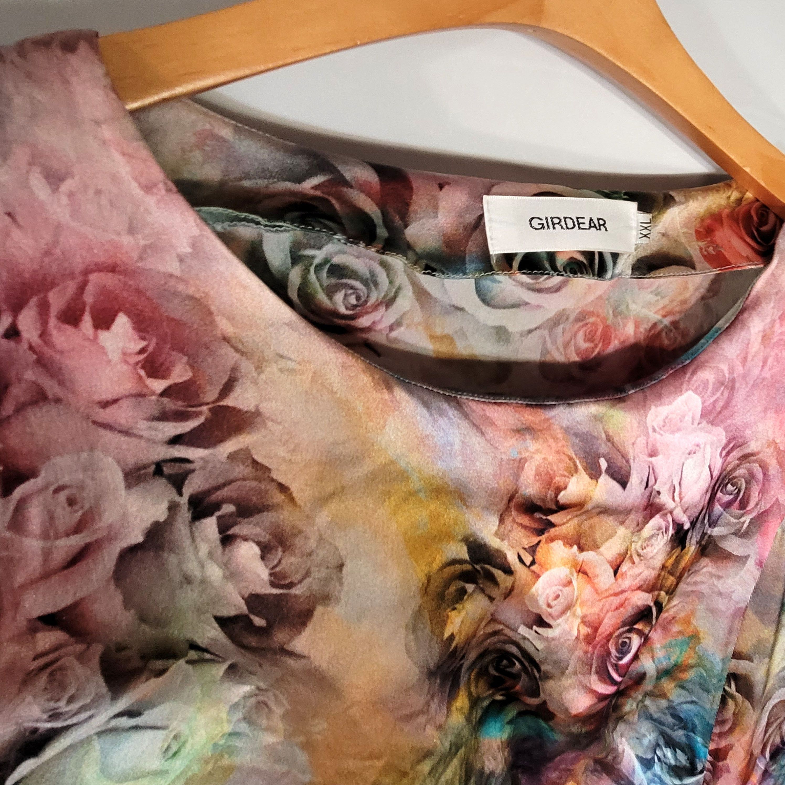 Other Women's Silk Size M Short Sleeve Satin Dress SDK392 Size M / US 6-8 / IT 42-44 - 2 Thumbnail