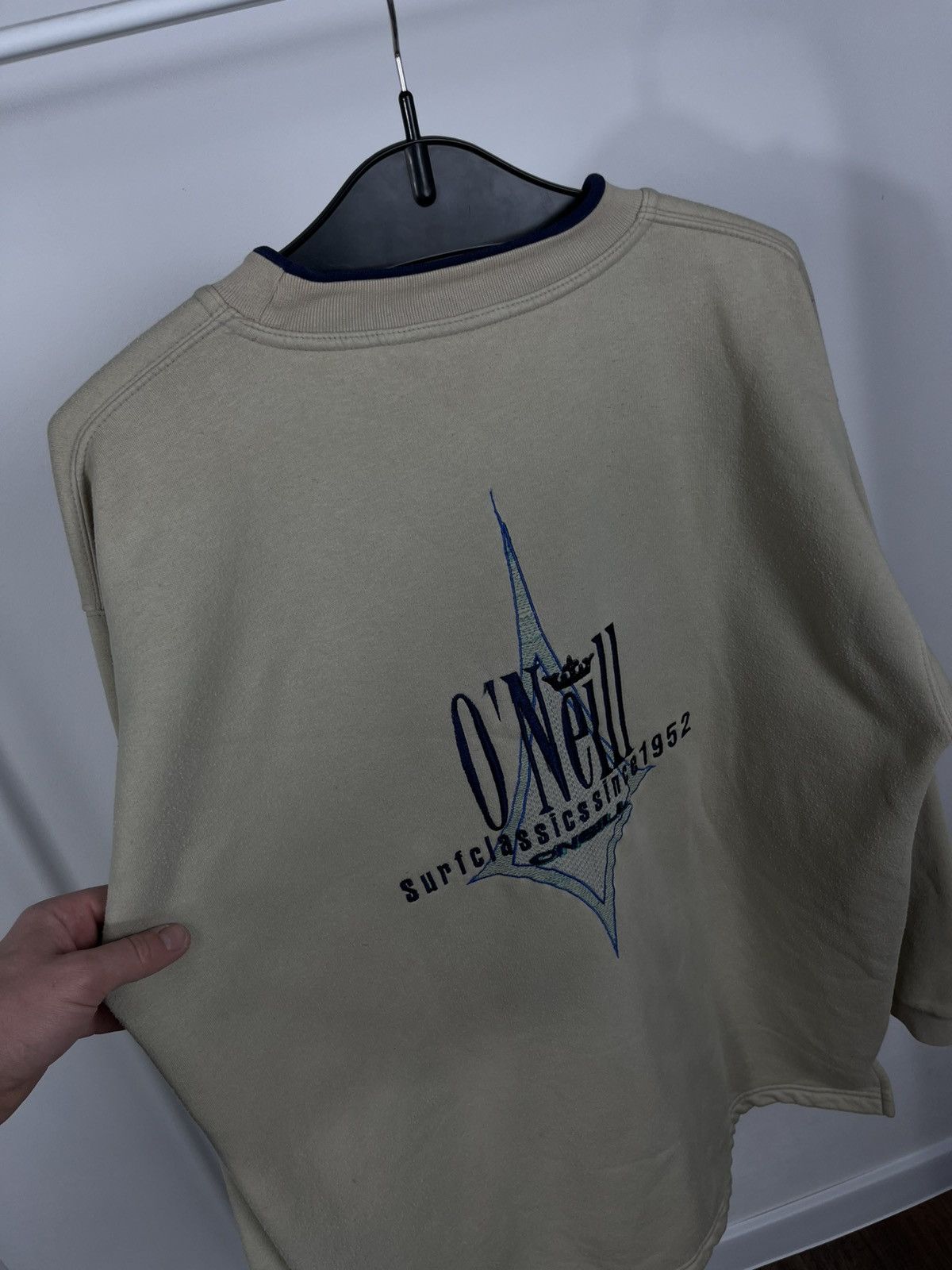 O'Neill Vintage O’Neill Beige Crewneck Sweatshirt Embroidered Logo L Size US L / EU 52-54 / 3 - 4 Thumbnail