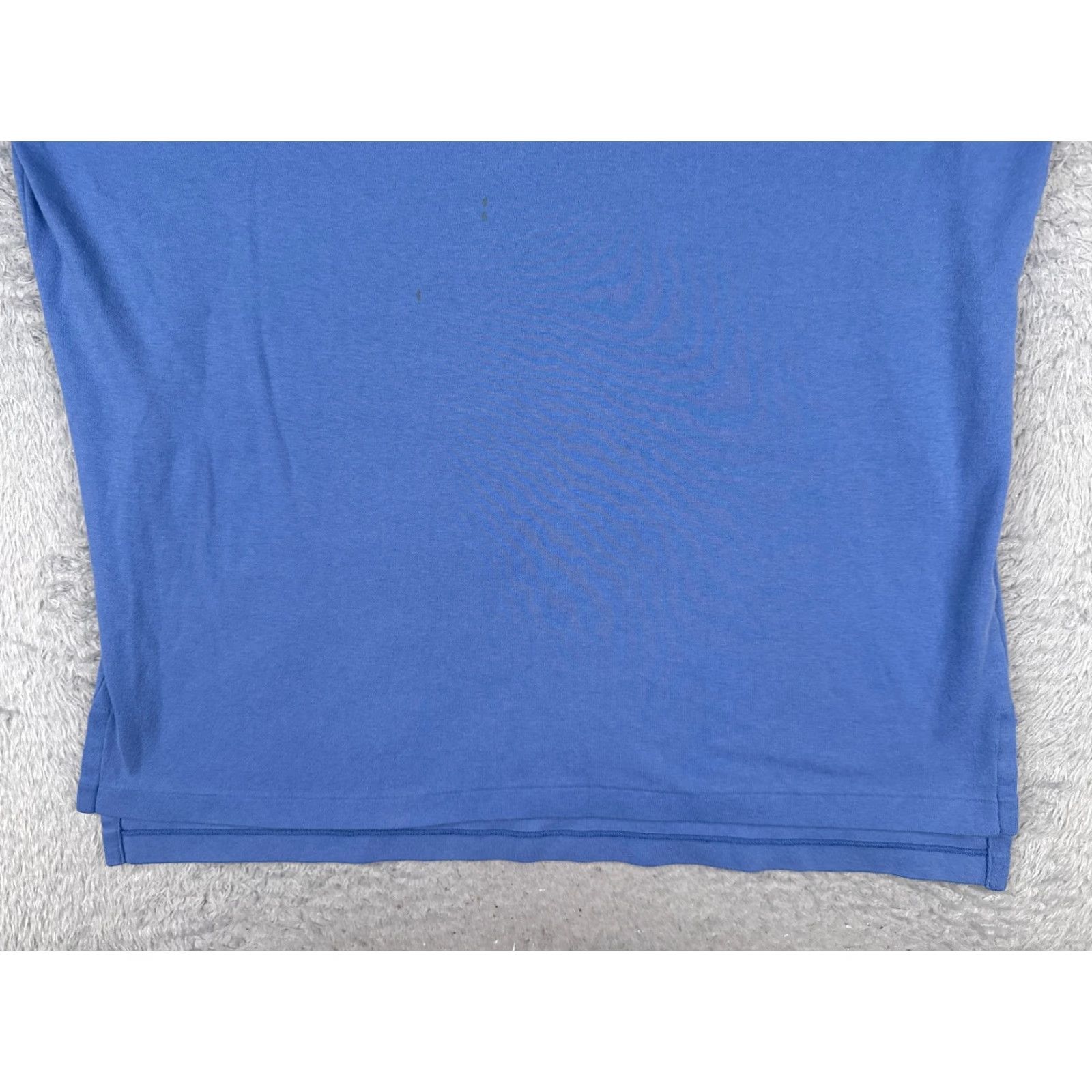 Ralph Lauren VINTAGE Ralph Lauren Polo Shirt Adult XL Blue 100% Cotton Jersey Men Polo XL Blue Modern Sports Mens Size US XL / EU 56 / 4 - 5 Thumbnail