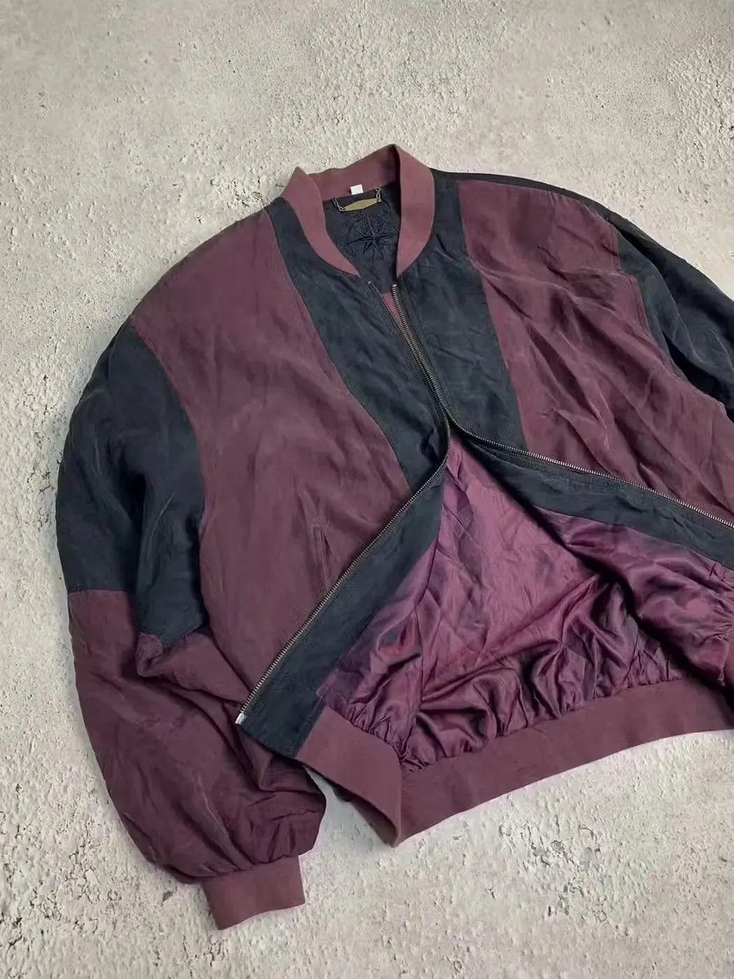 Japanese Brand Vintage Bombers SILK 100% OVERPRINT BOMBERS japanese Style Size US M / EU 48-50 / 2 - 3 Thumbnail