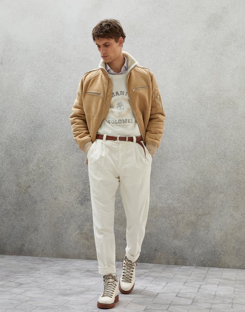 Brunello Cucinelli o1w1db10924 Pants in White Size US 34 / EU 50 - 2 Thumbnail