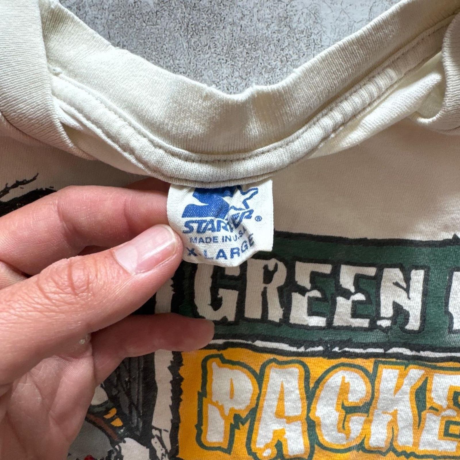 Starter Vintage Starter Green Bay Packers 1997 T-Shirt Size XL Size US XL / EU 56 / 4 - 3 Thumbnail