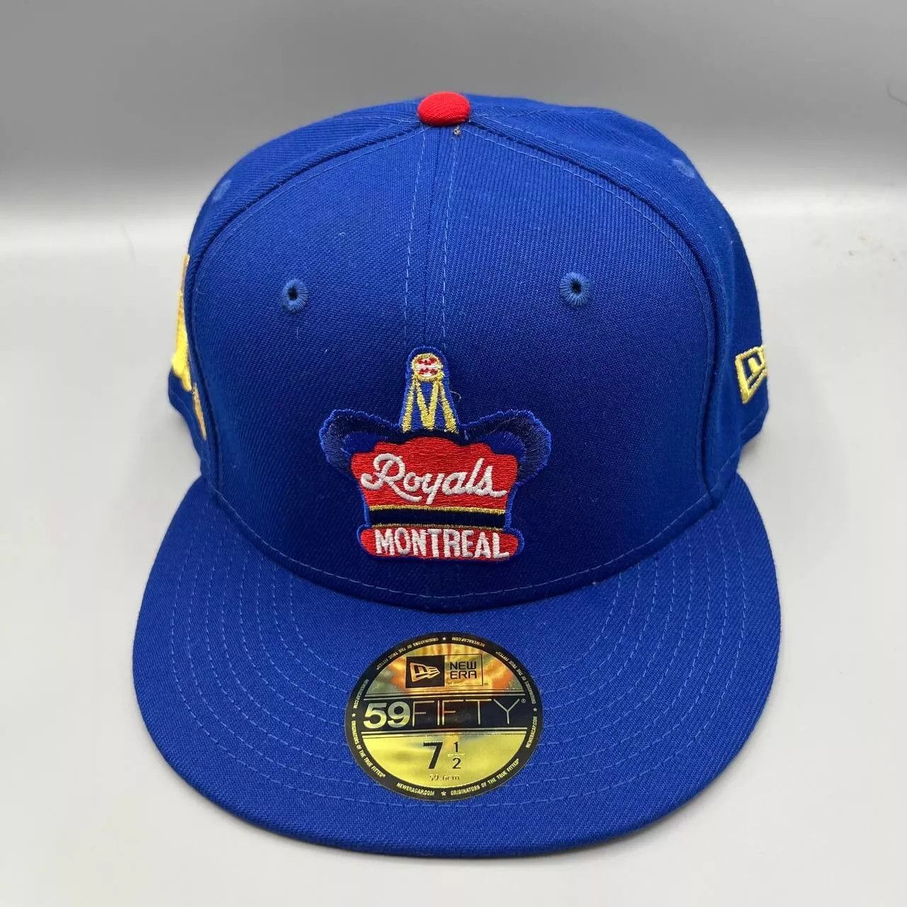New Era Montreal Royals Hat Men 59Fifty New Era MiLB Fitted Cap New Size ONE SIZE - 1 Thumbnail