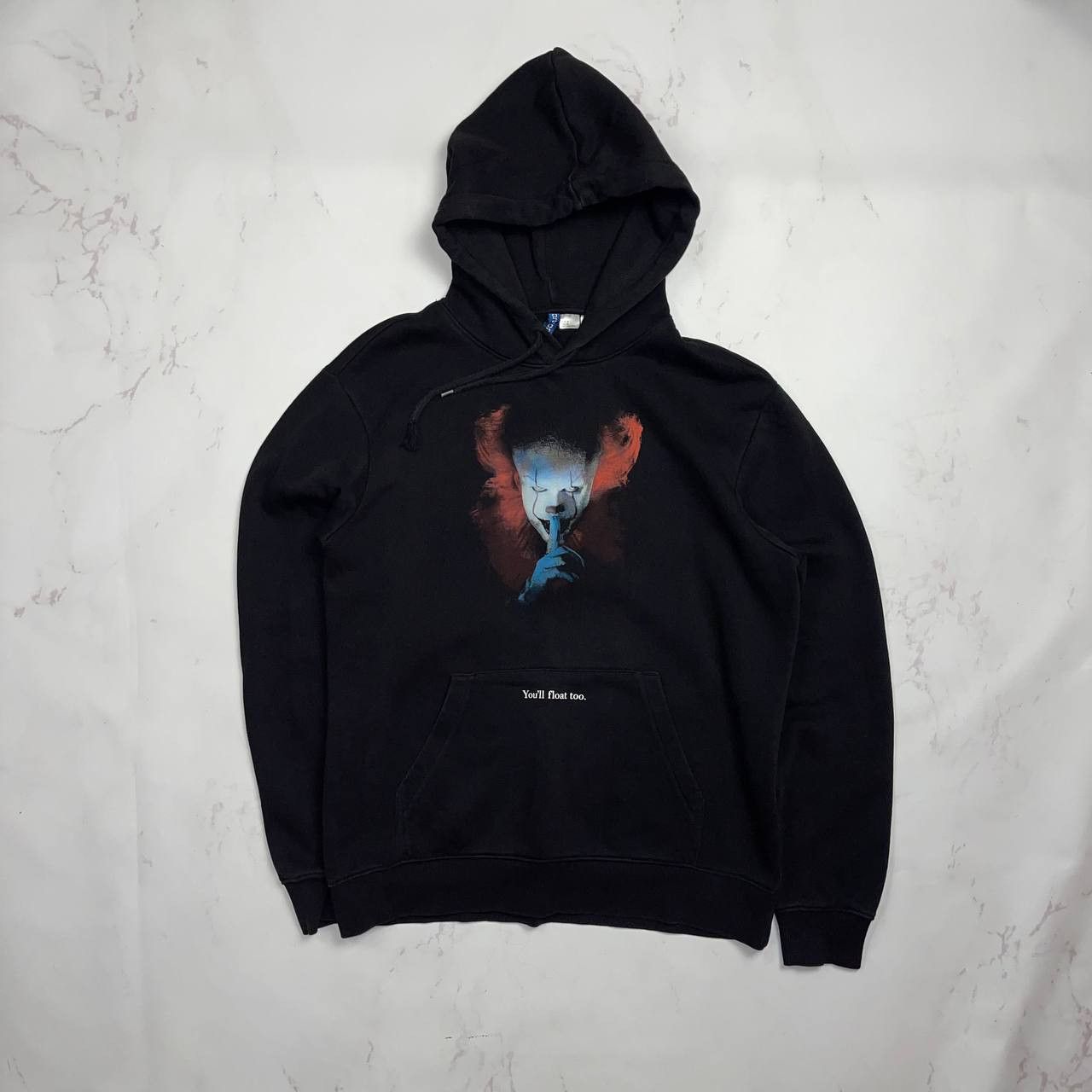 Vintage H&M WB The Movie “IT” You’ll Float Too Hoodie, Medium Size US M / EU 48-50 / 2 - 1 Thumbnail