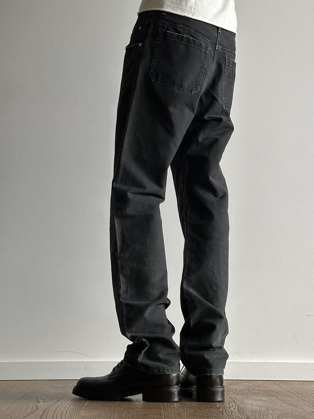 Prada Prada Early 2000’s Washed Heavy Cotton Pants Size US 30 / EU 46 - 2 Thumbnail