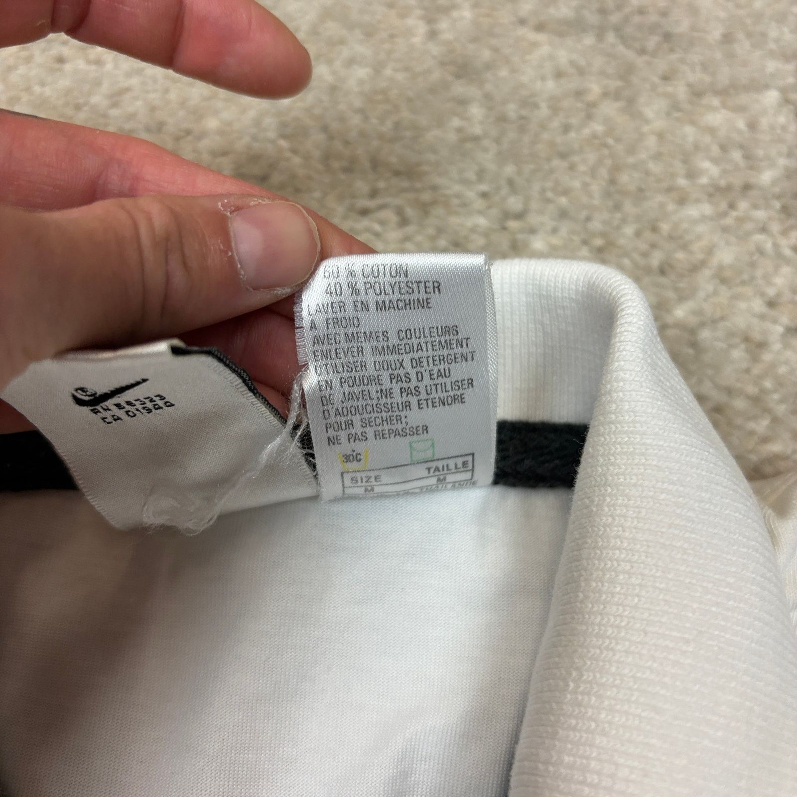 Nike VTG 90s Nike Challenge Court Tennis Polo Shirt Men's Medium Size US M / EU 48-50 / 2 - 7 Thumbnail