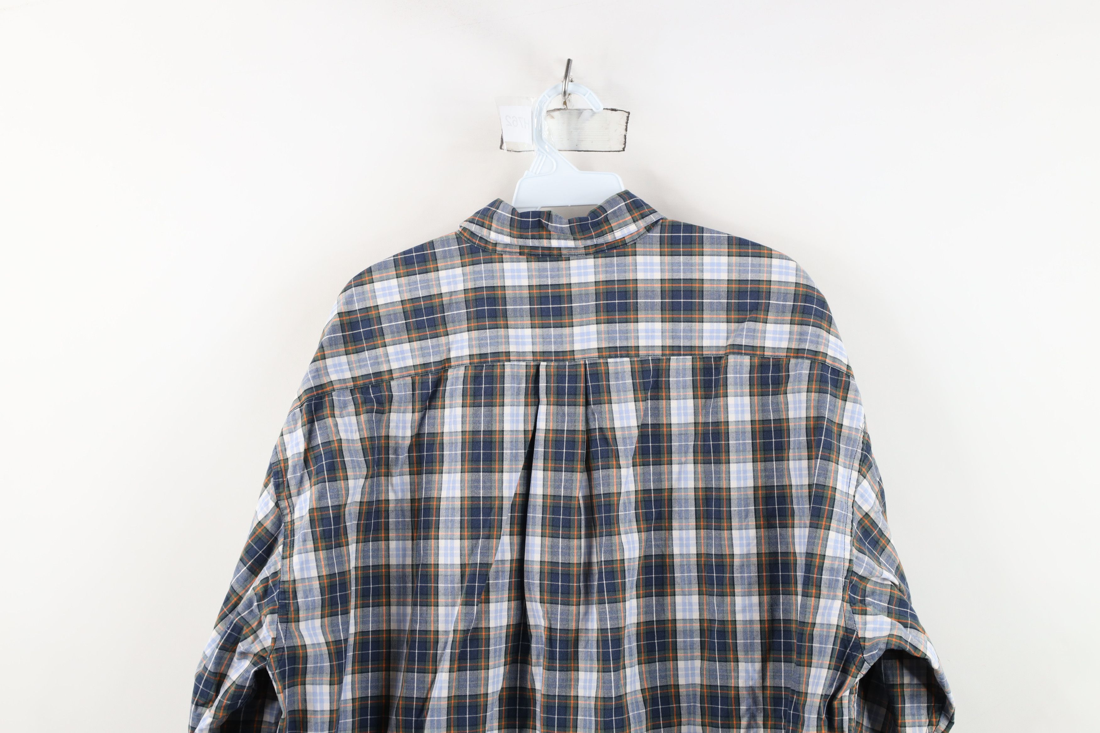 Gap Vintage 90s Gap Heavy Baggy Collared Button Down Shirt Plaid Size US XL / EU 56 / 4 - 14 Thumbnail